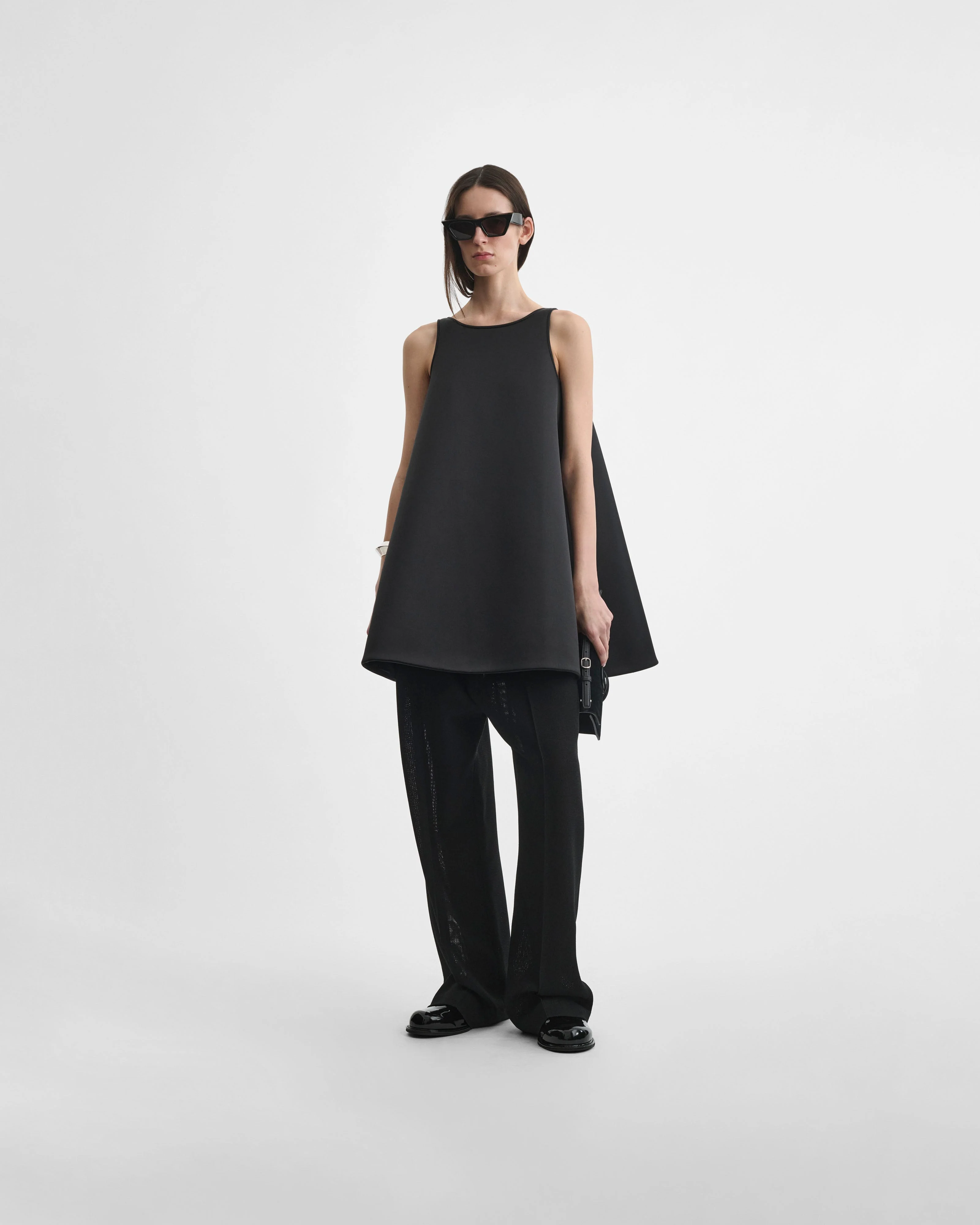 A TANK TOP | black silk - Image 3
