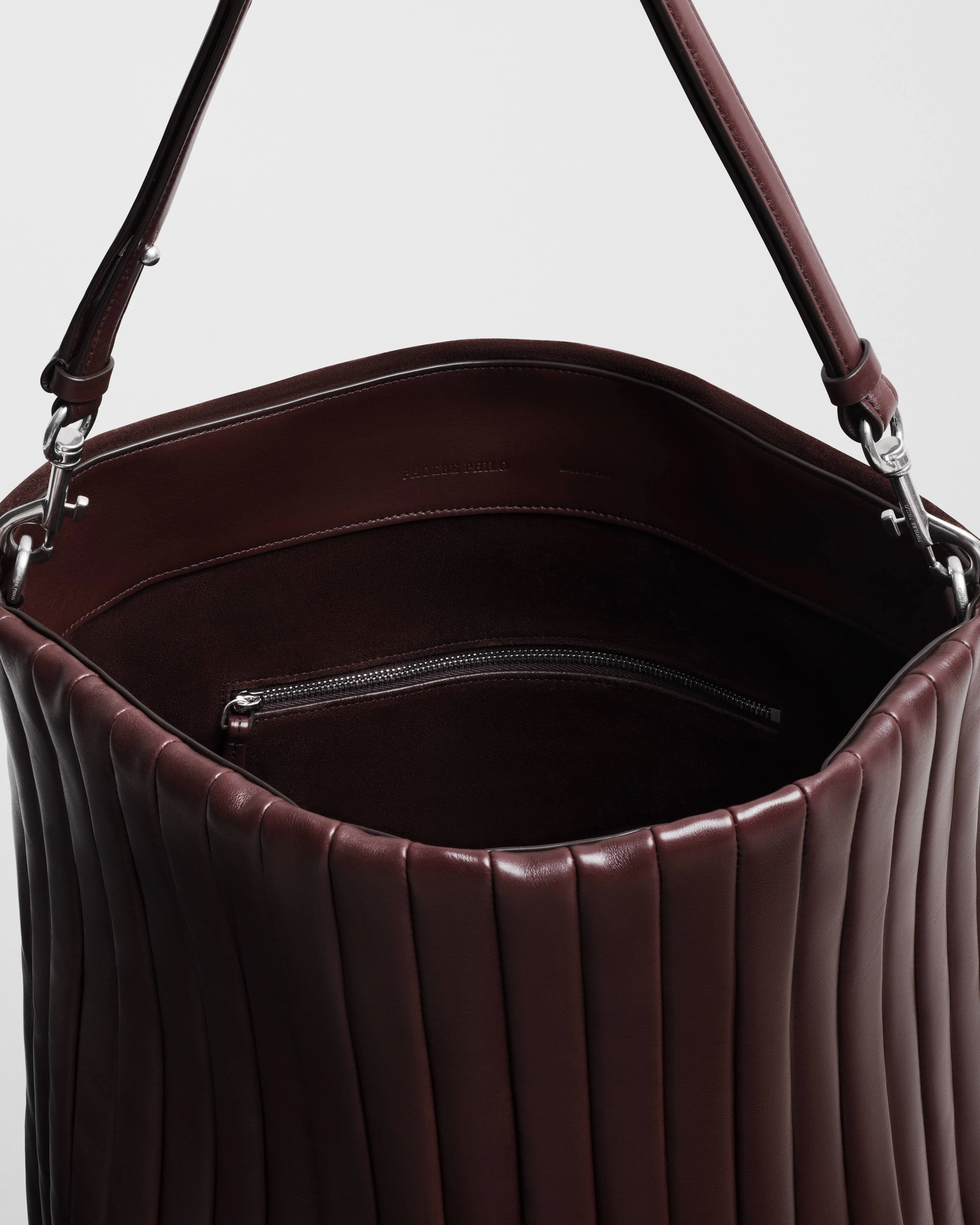 ACCORDION BAG | oxblood leather - Image 5