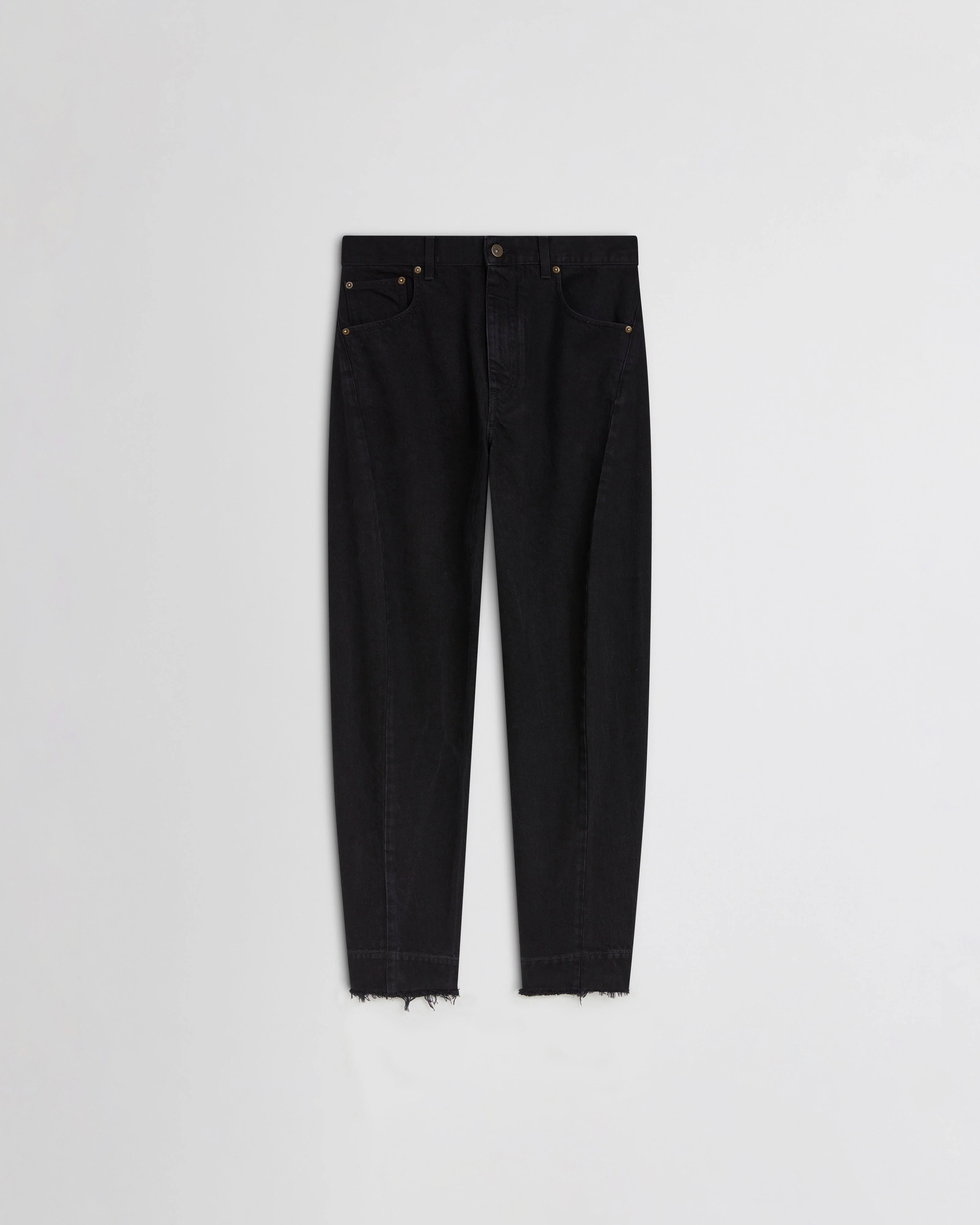 ARCH JEANS | black cotton