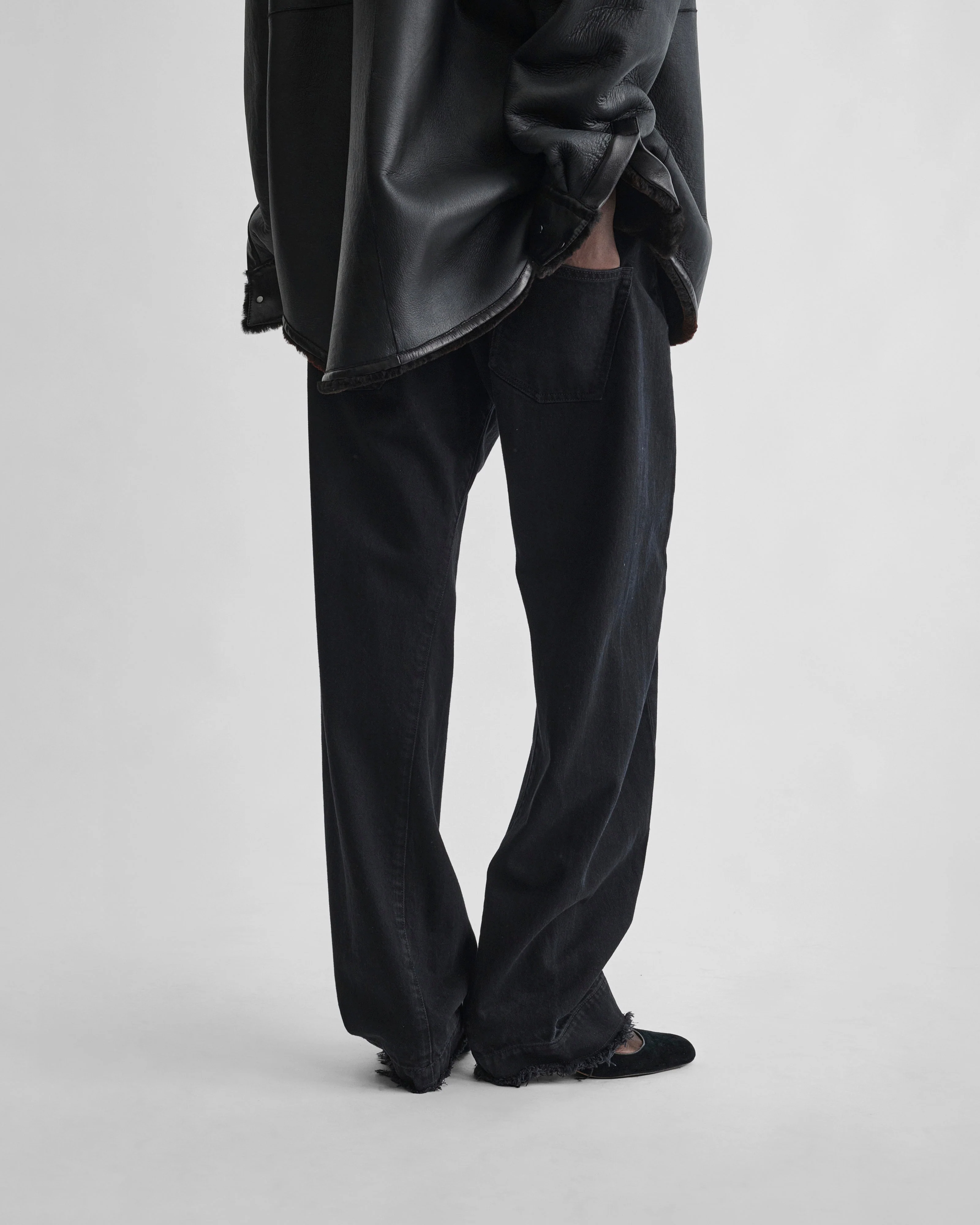 ARCH JEANS | black cotton - Image 5