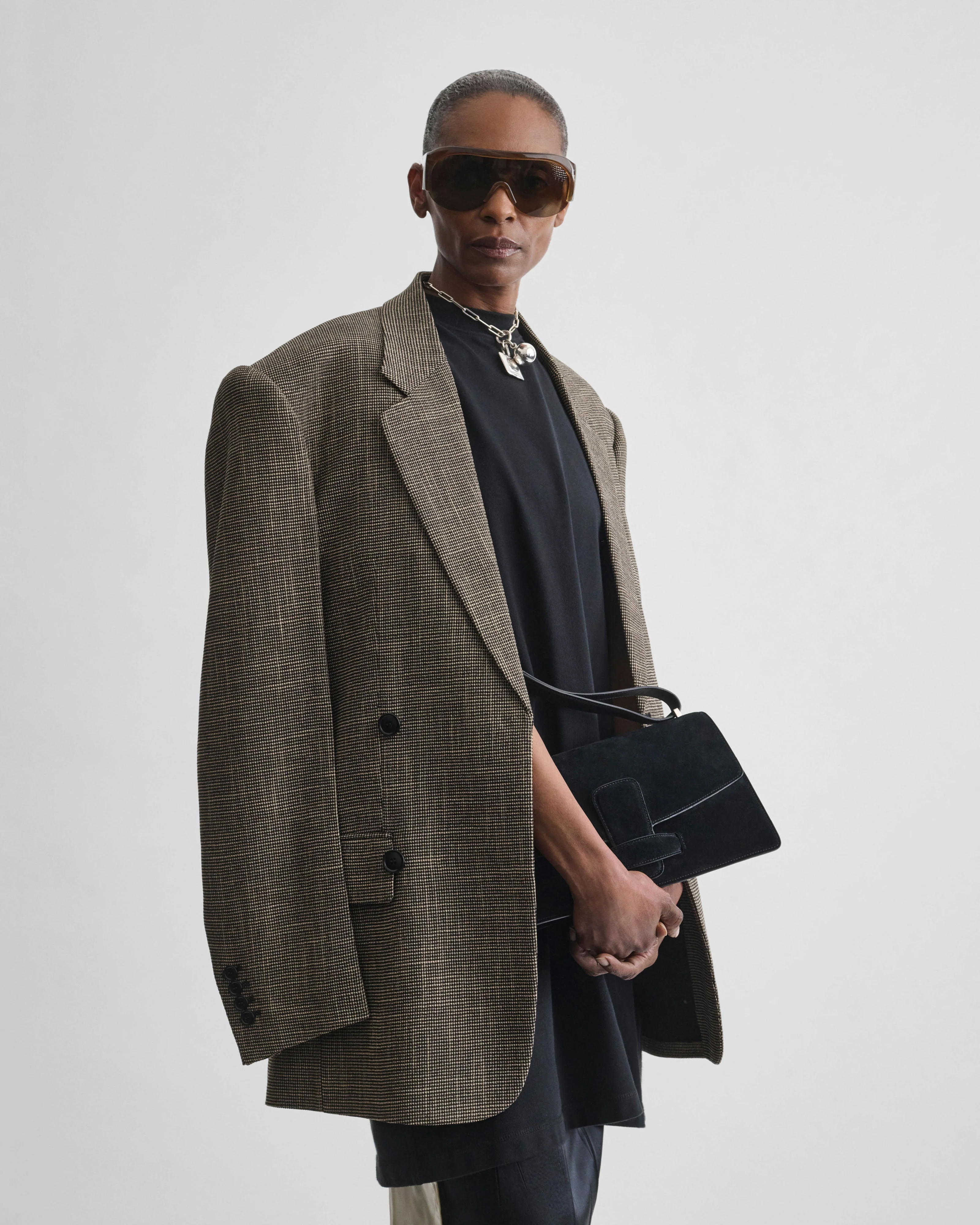 BAR BAG | black suede - Image 2