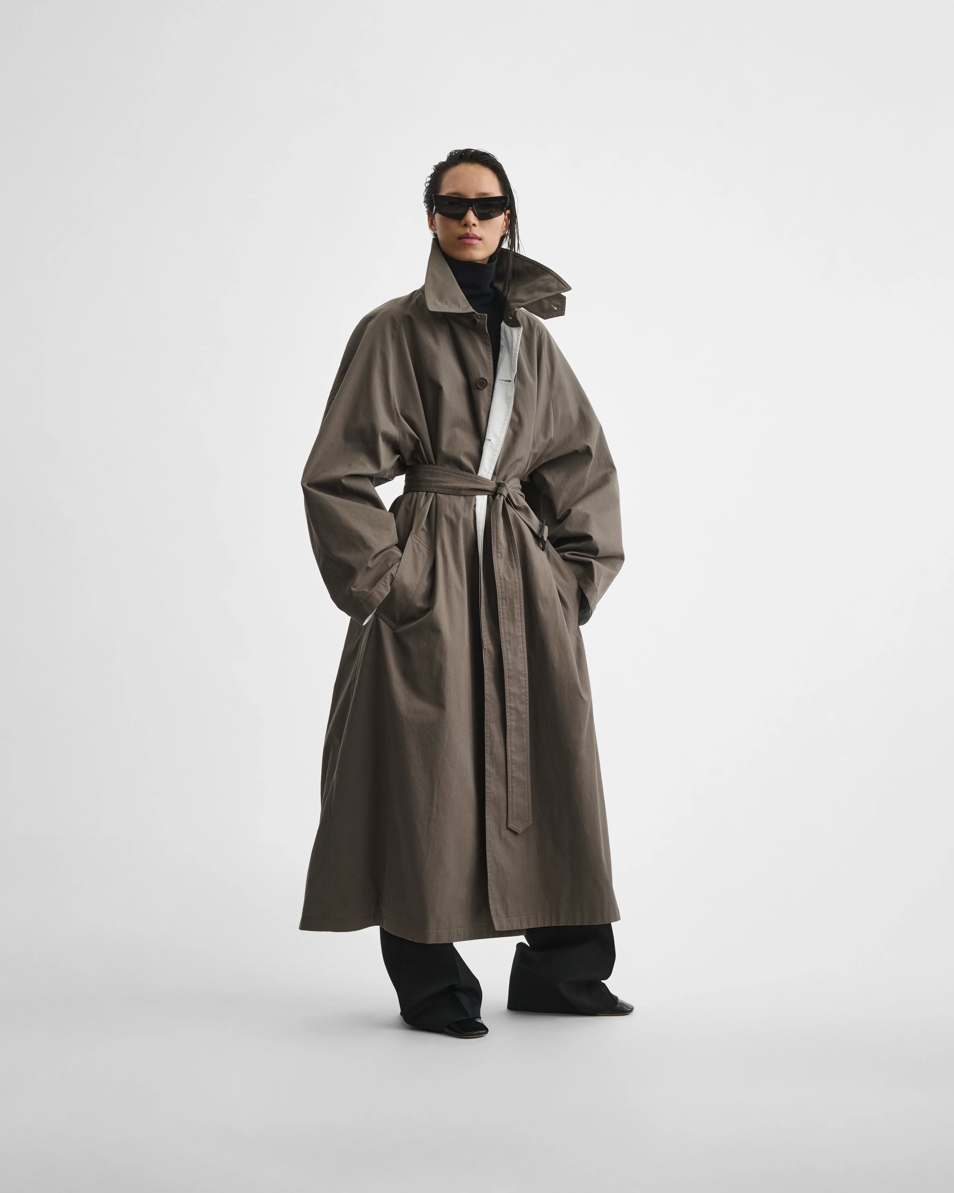 BIG TRENCH | sage cotton - Image 3