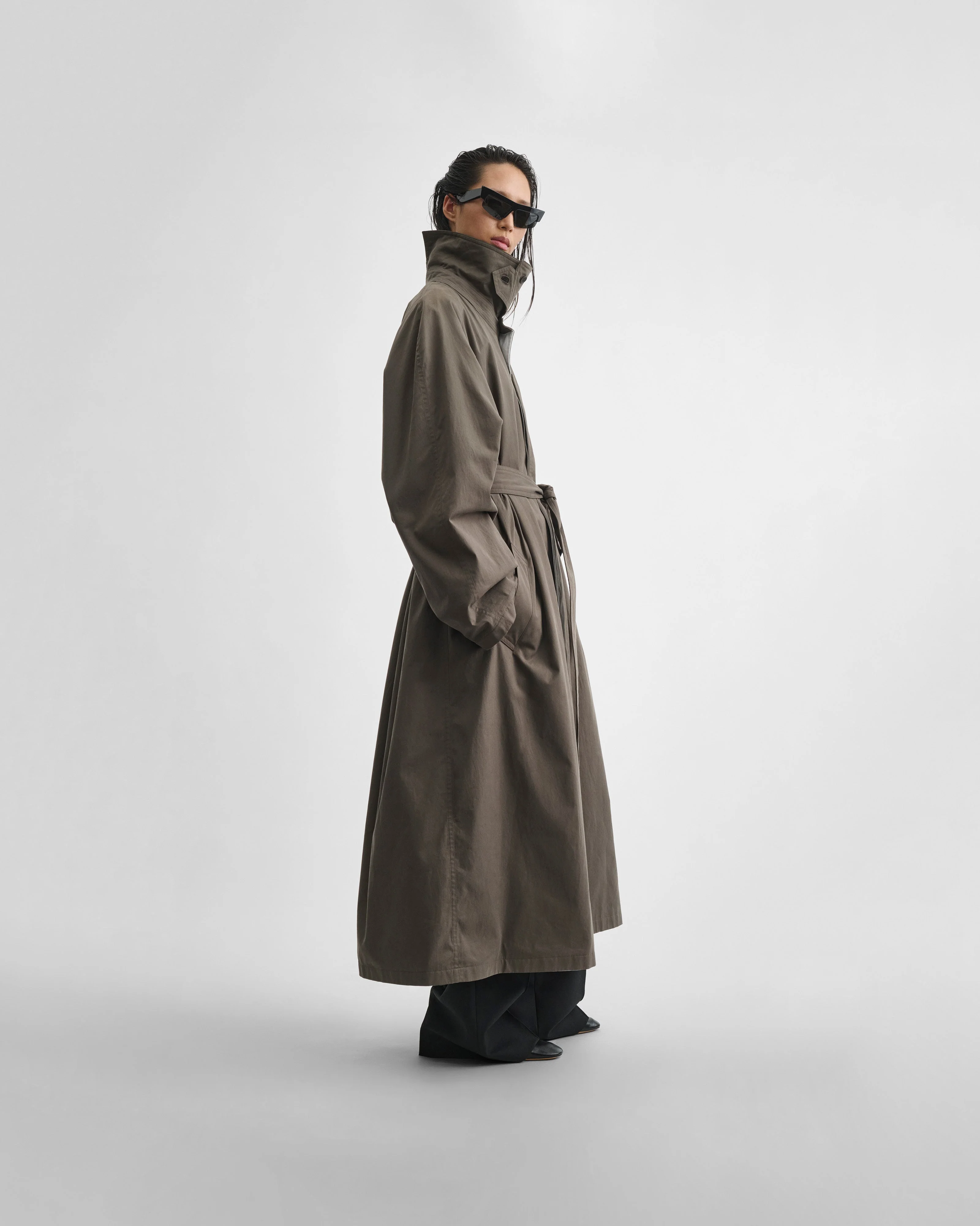 BIG TRENCH | sage cotton - Image 4