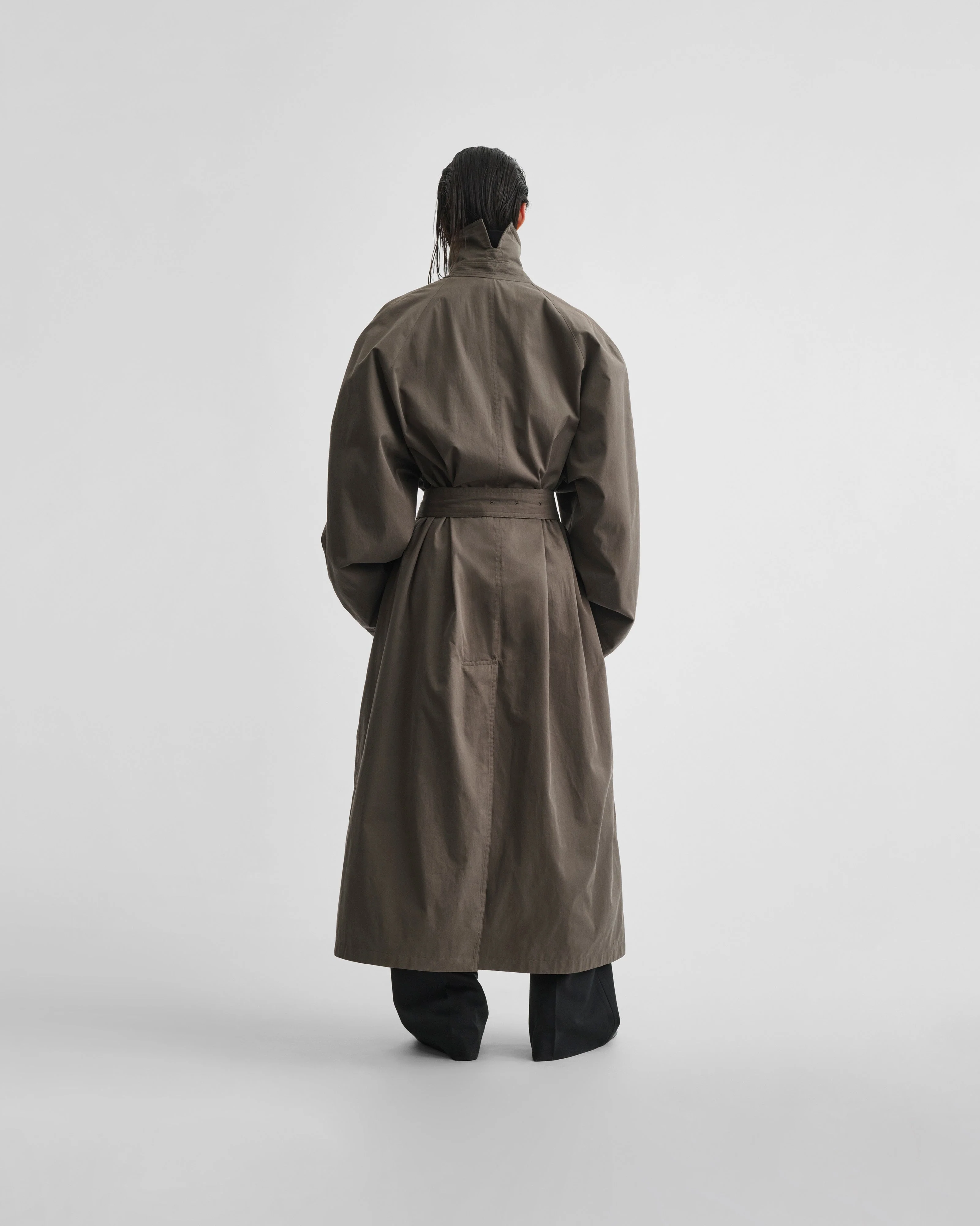 BIG TRENCH | sage cotton - Image 5