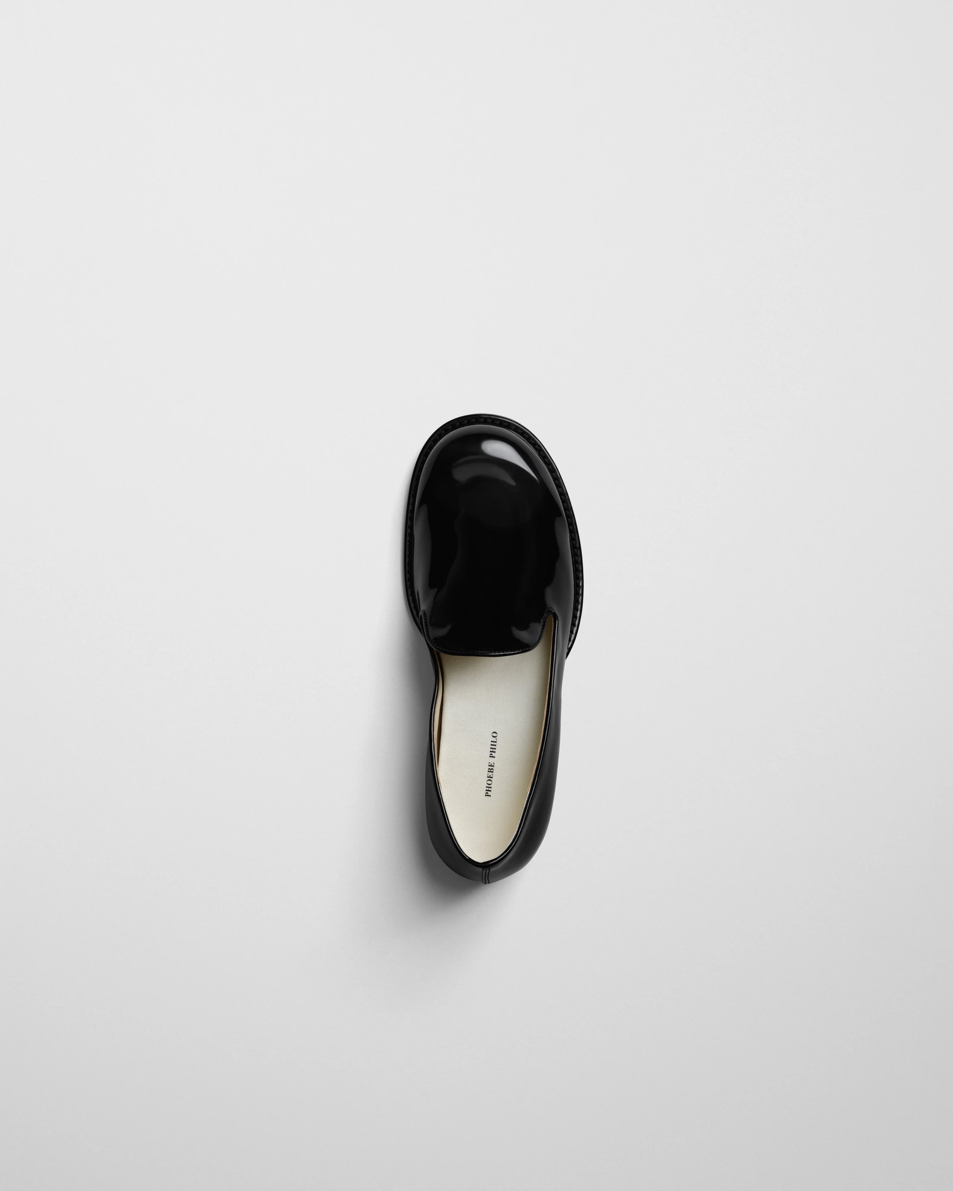 BULLNOSE SLIP ON | black leather - Image 3