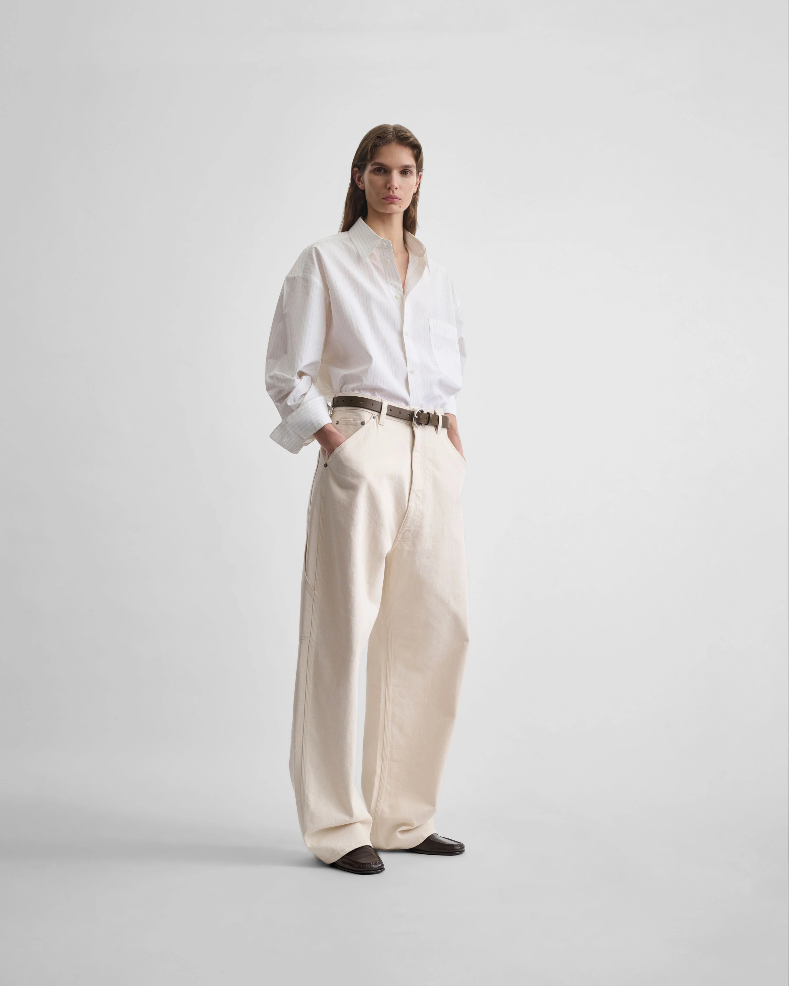 CARPENTER JEANS | cream cotton - Image 3