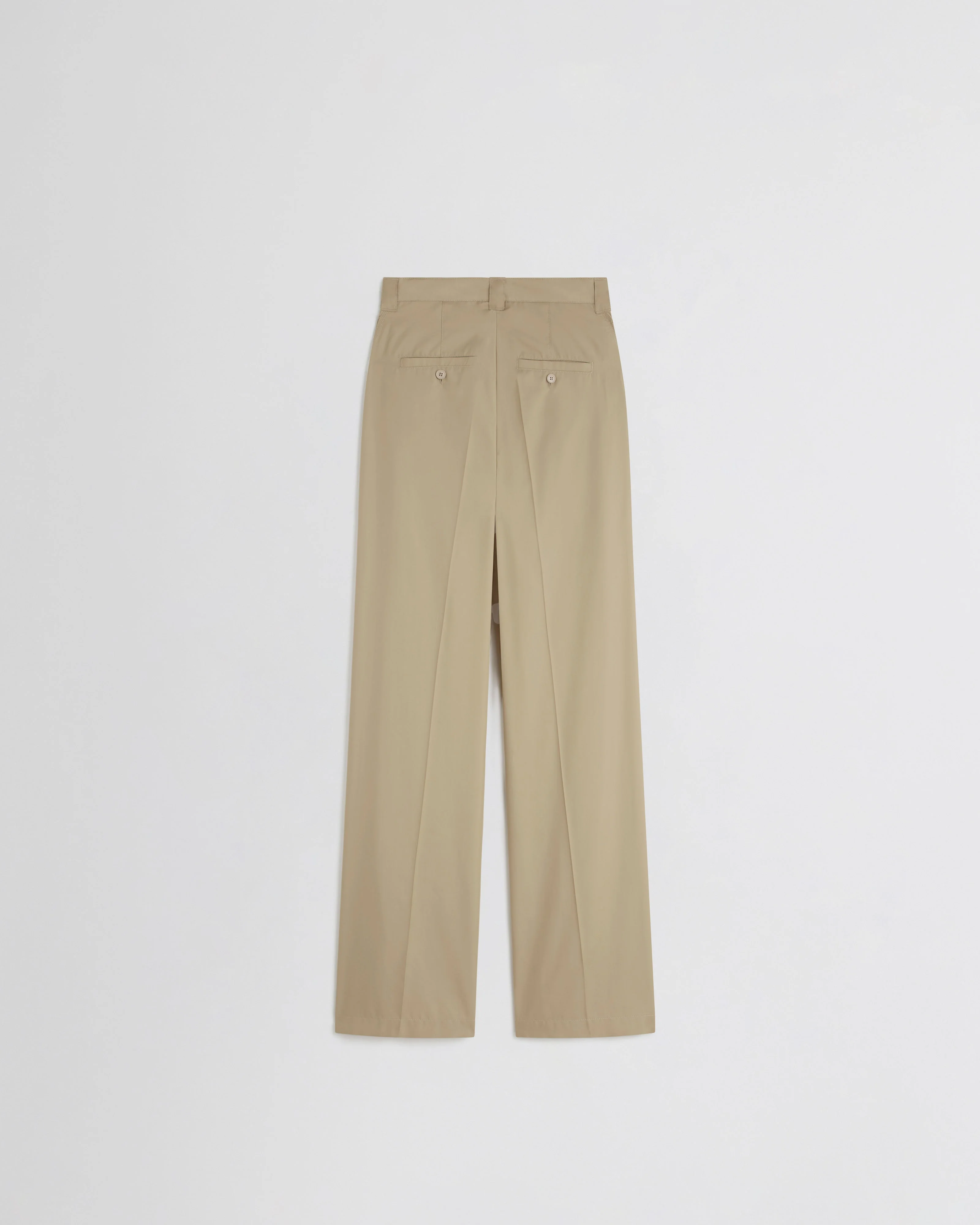 CHINO TROUSERS | trench poly twill - Image 2