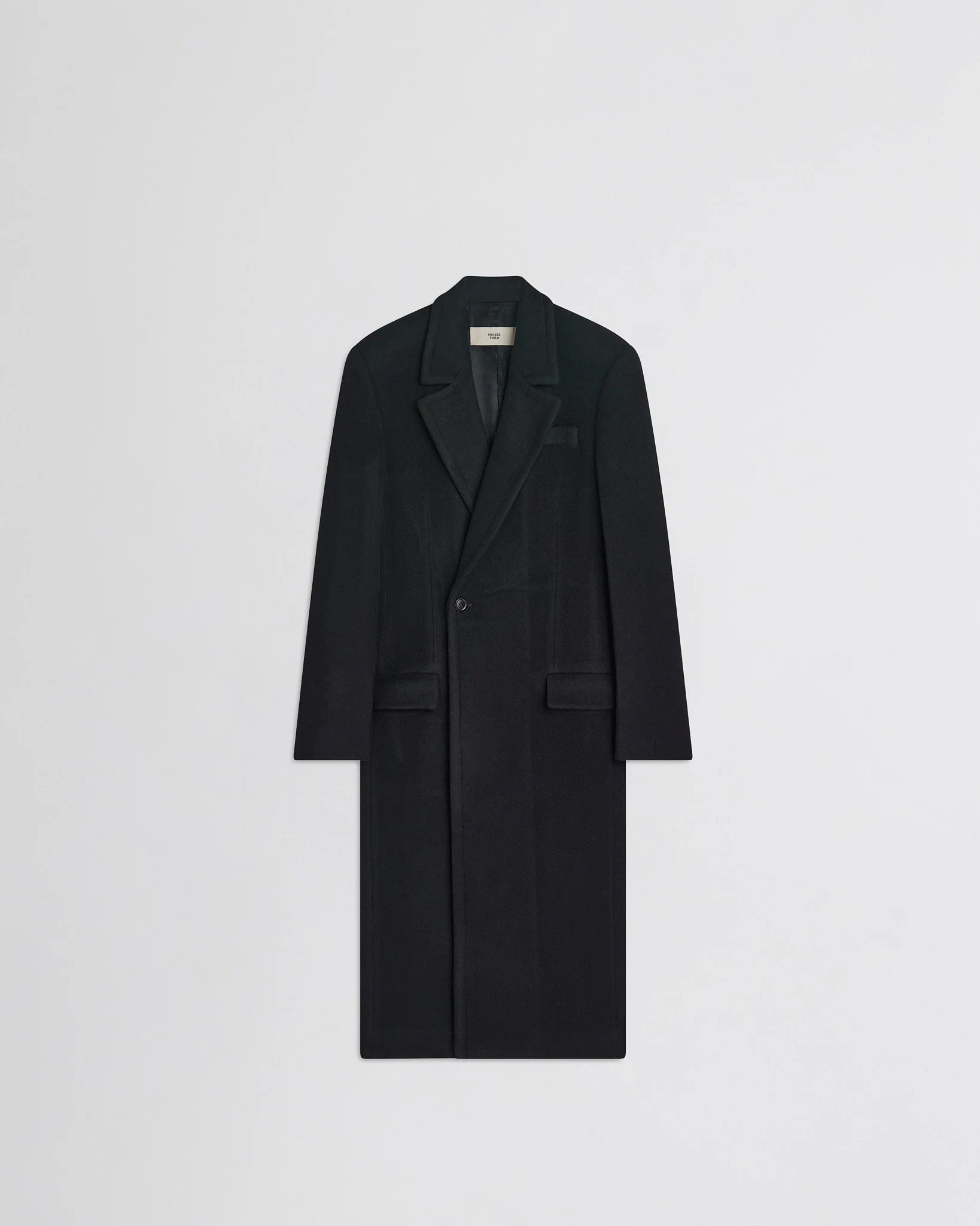 CLASSIC COAT | black cashmere