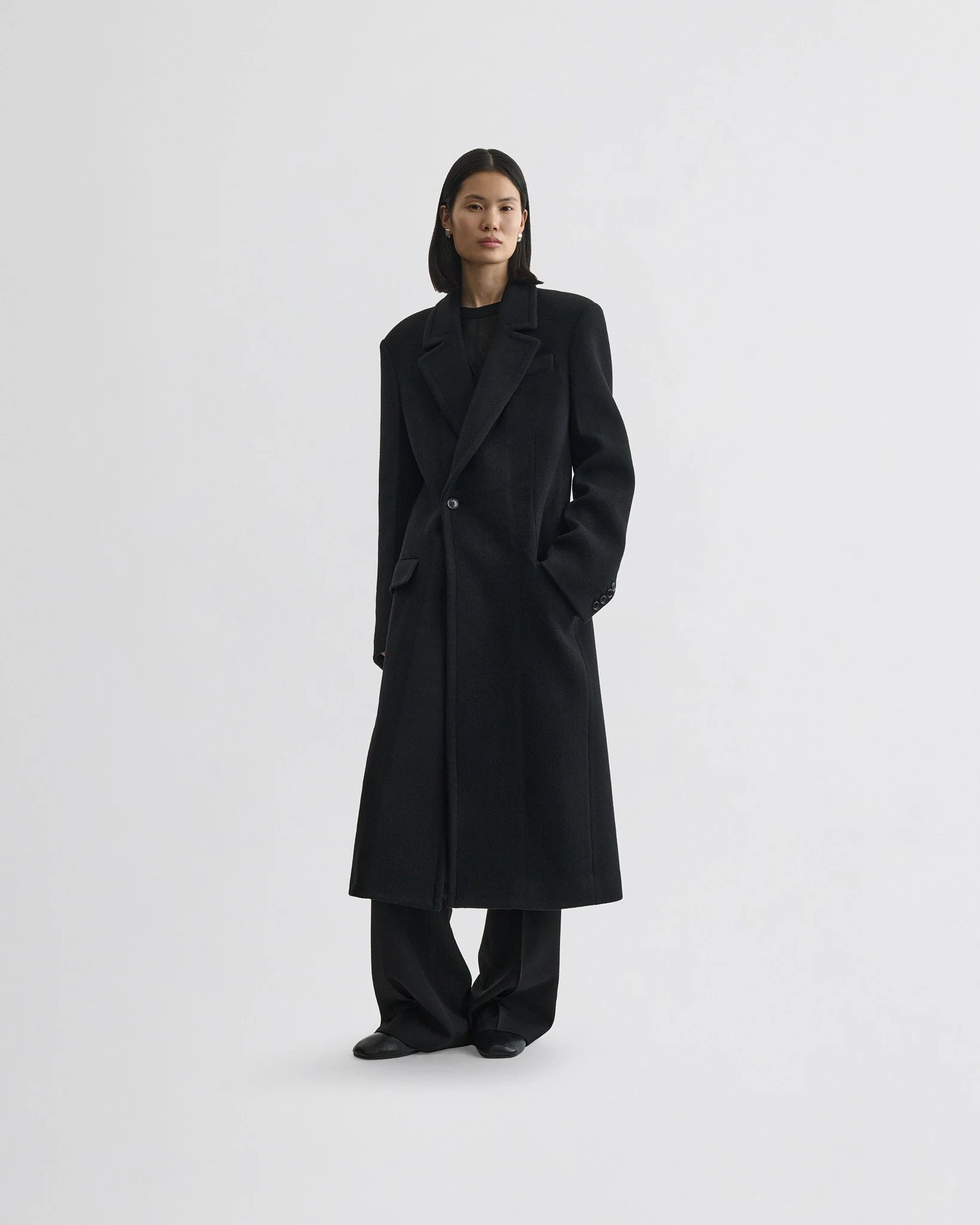 CLASSIC COAT | black cashmere - Image 3