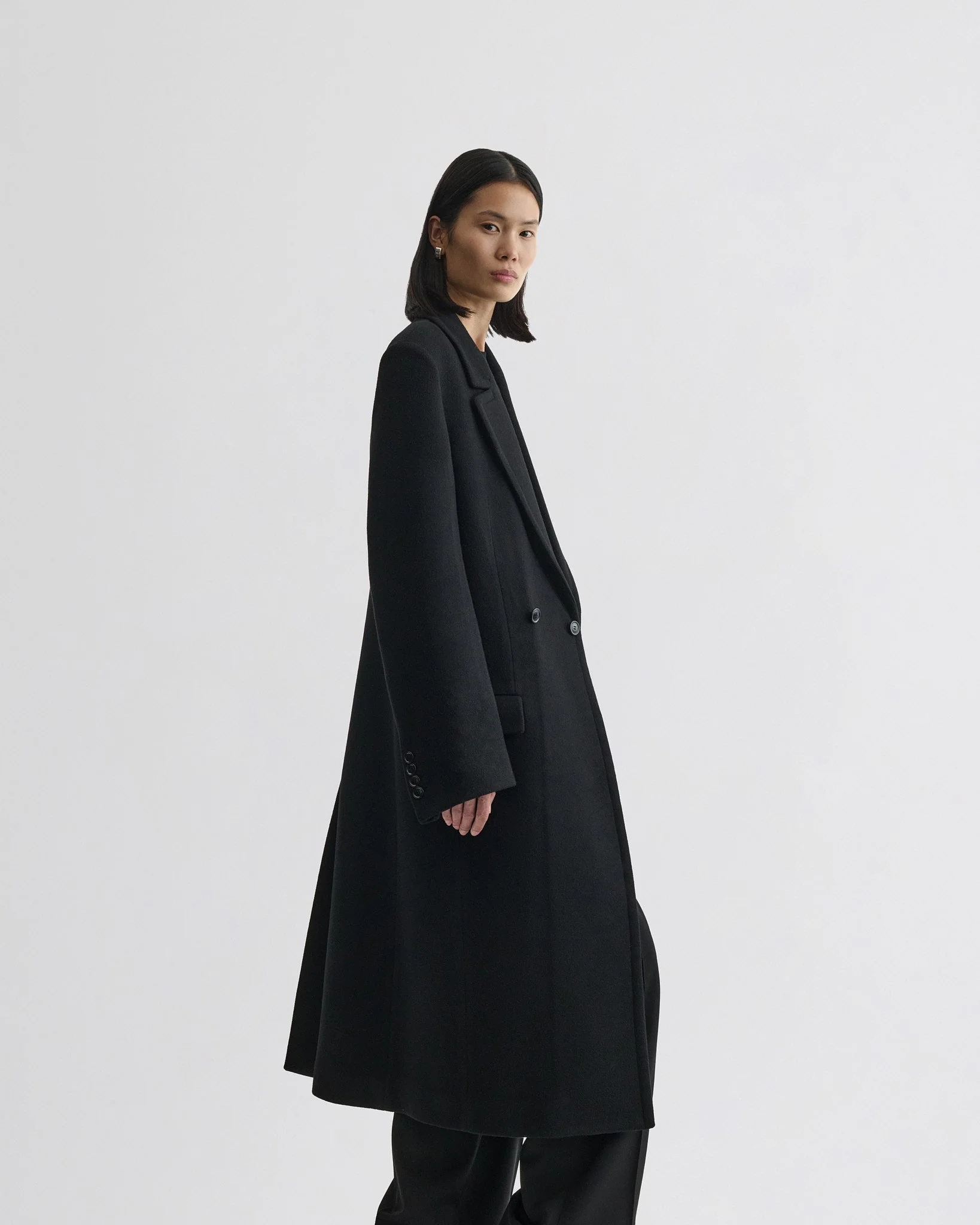 CLASSIC COAT | black cashmere - Image 4