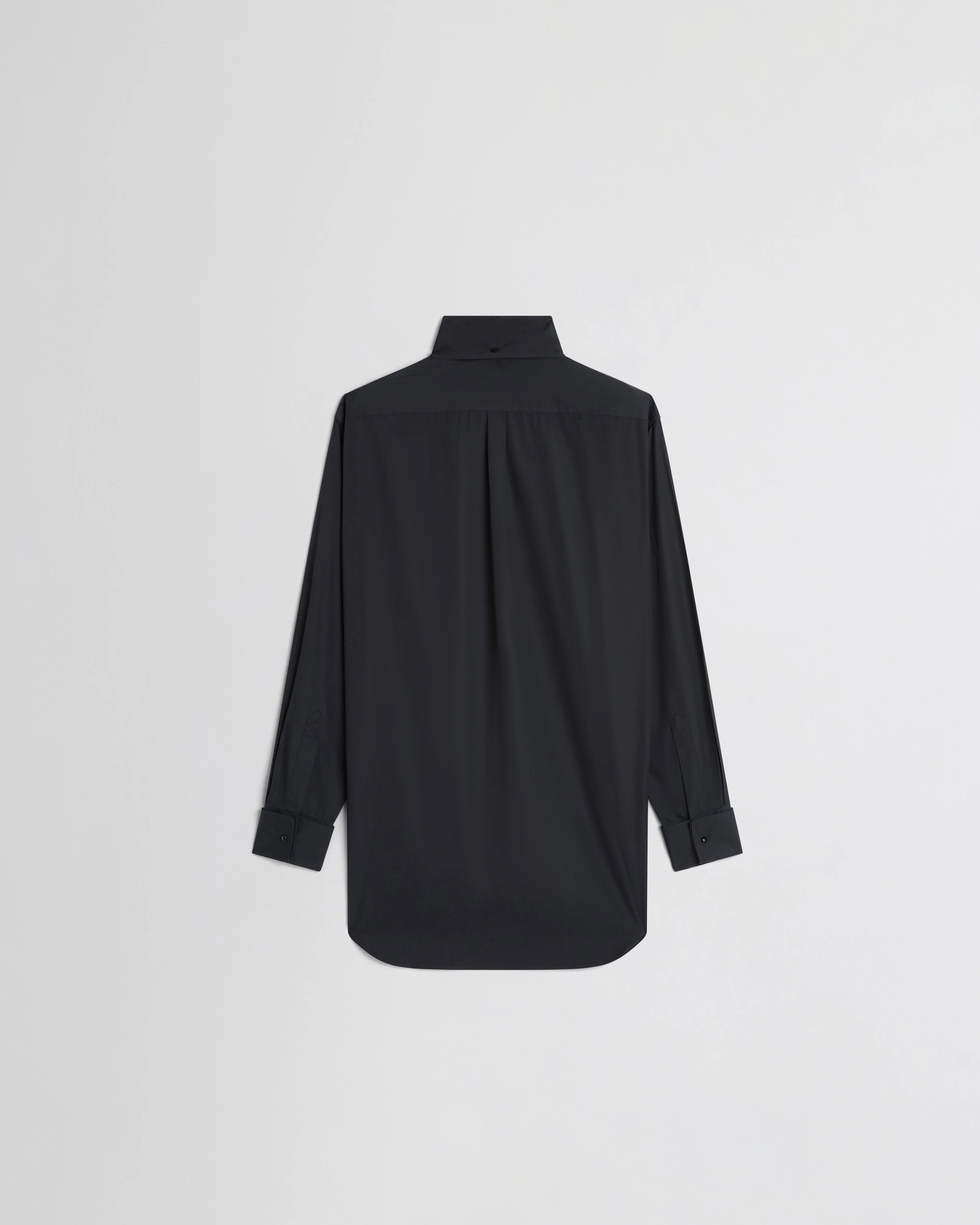 CUSTOM TUX SHIRT | black cotton - Image 2