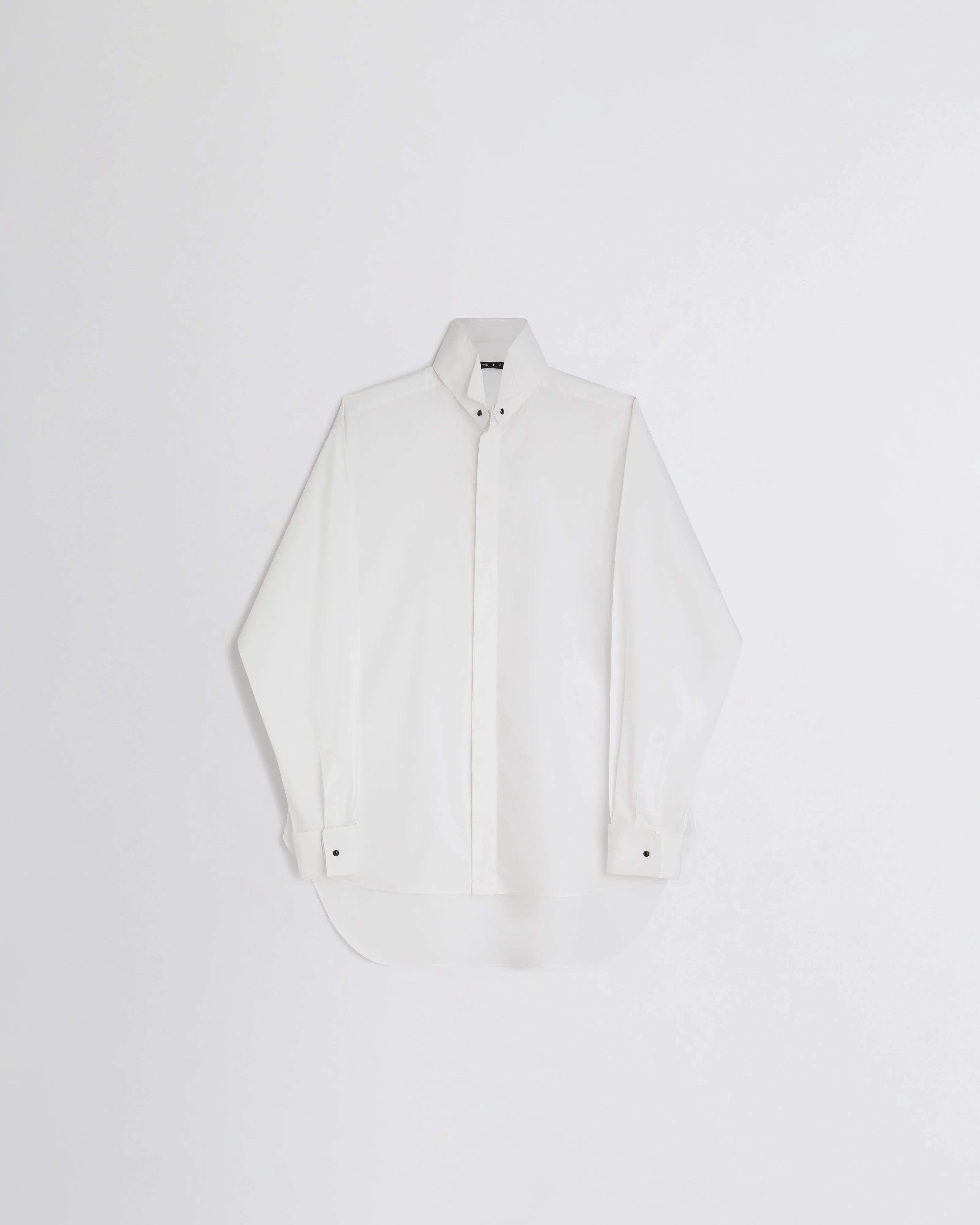 CUSTOM TUX SHIRT | white cotton