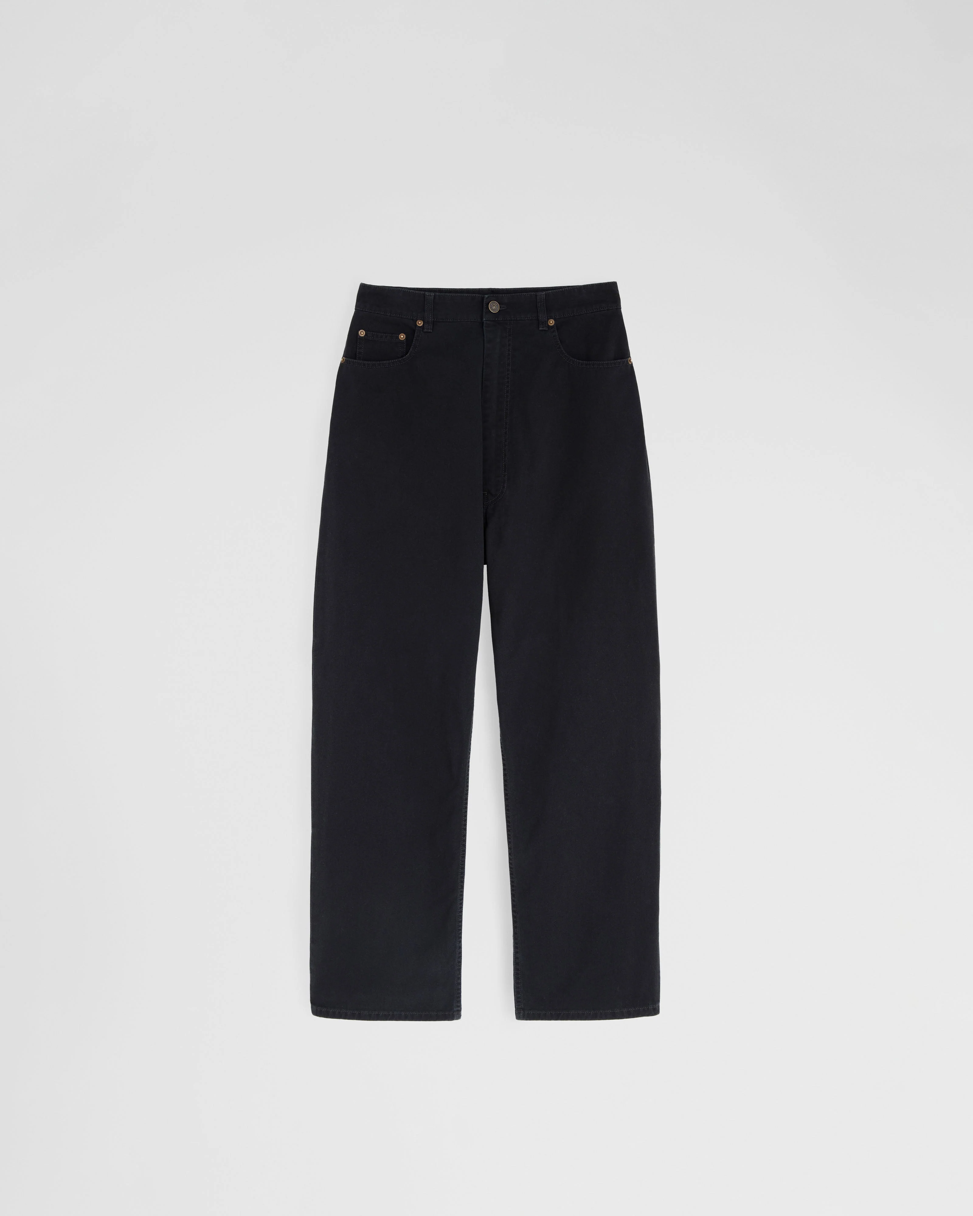 DROP JEANS | black cotton