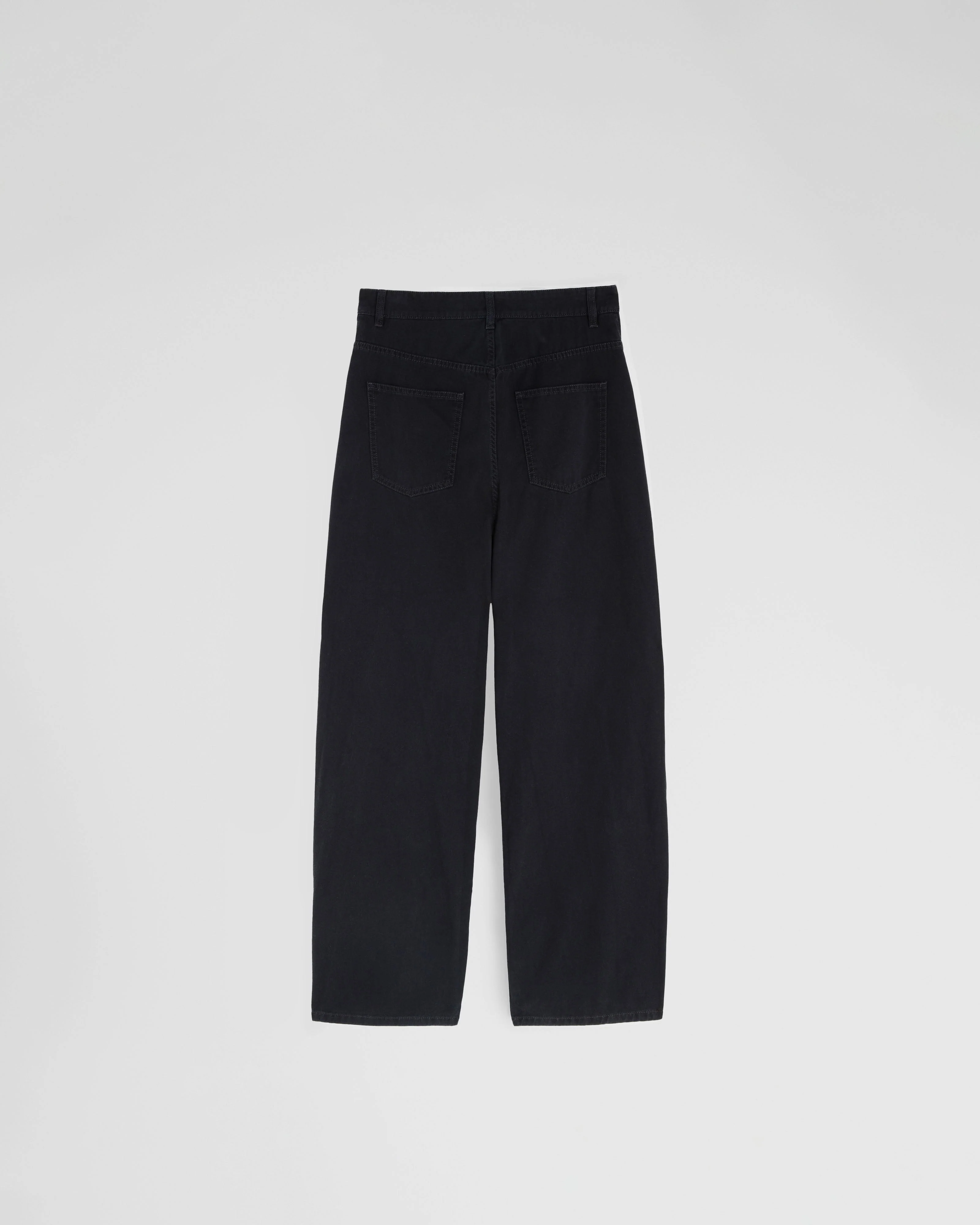 DROP JEANS | black cotton - Image 2