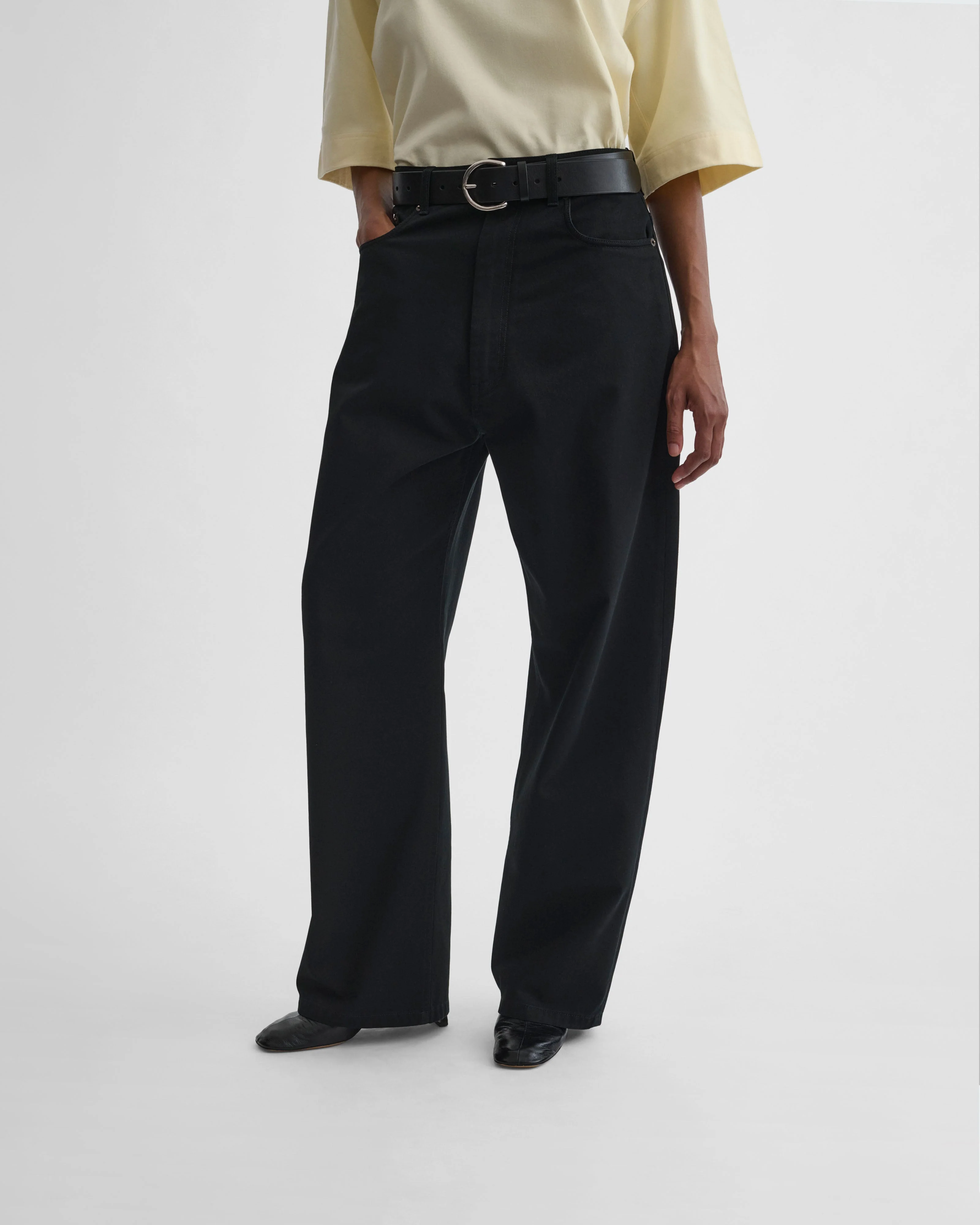 DROP JEANS | black cotton - Image 3