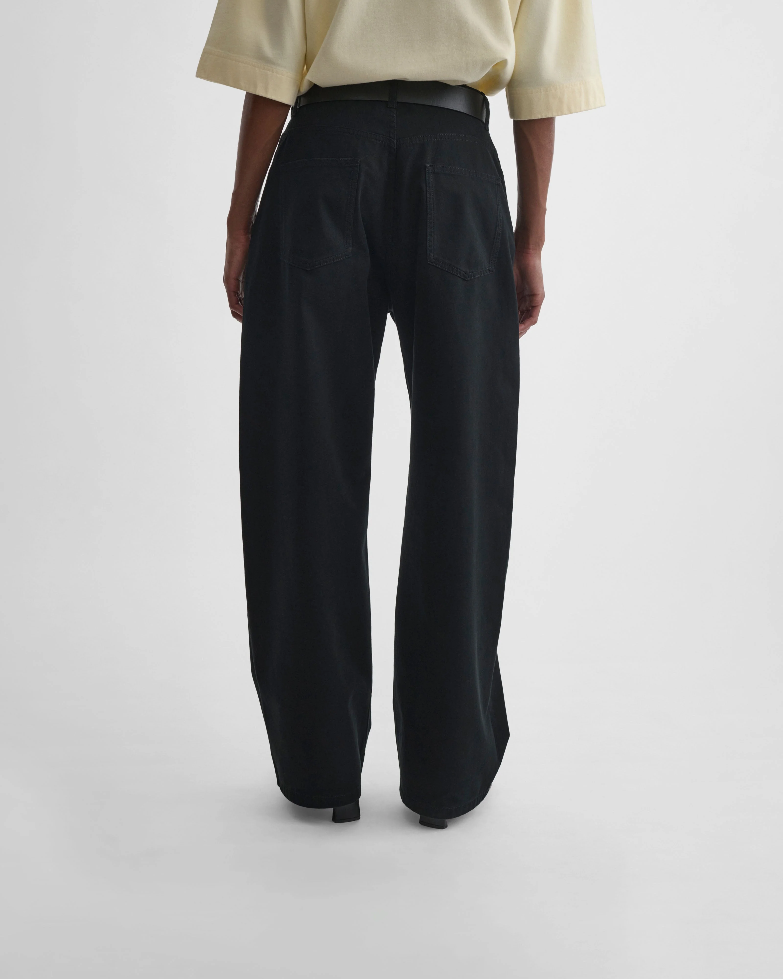 DROP JEANS | black cotton - Image 4