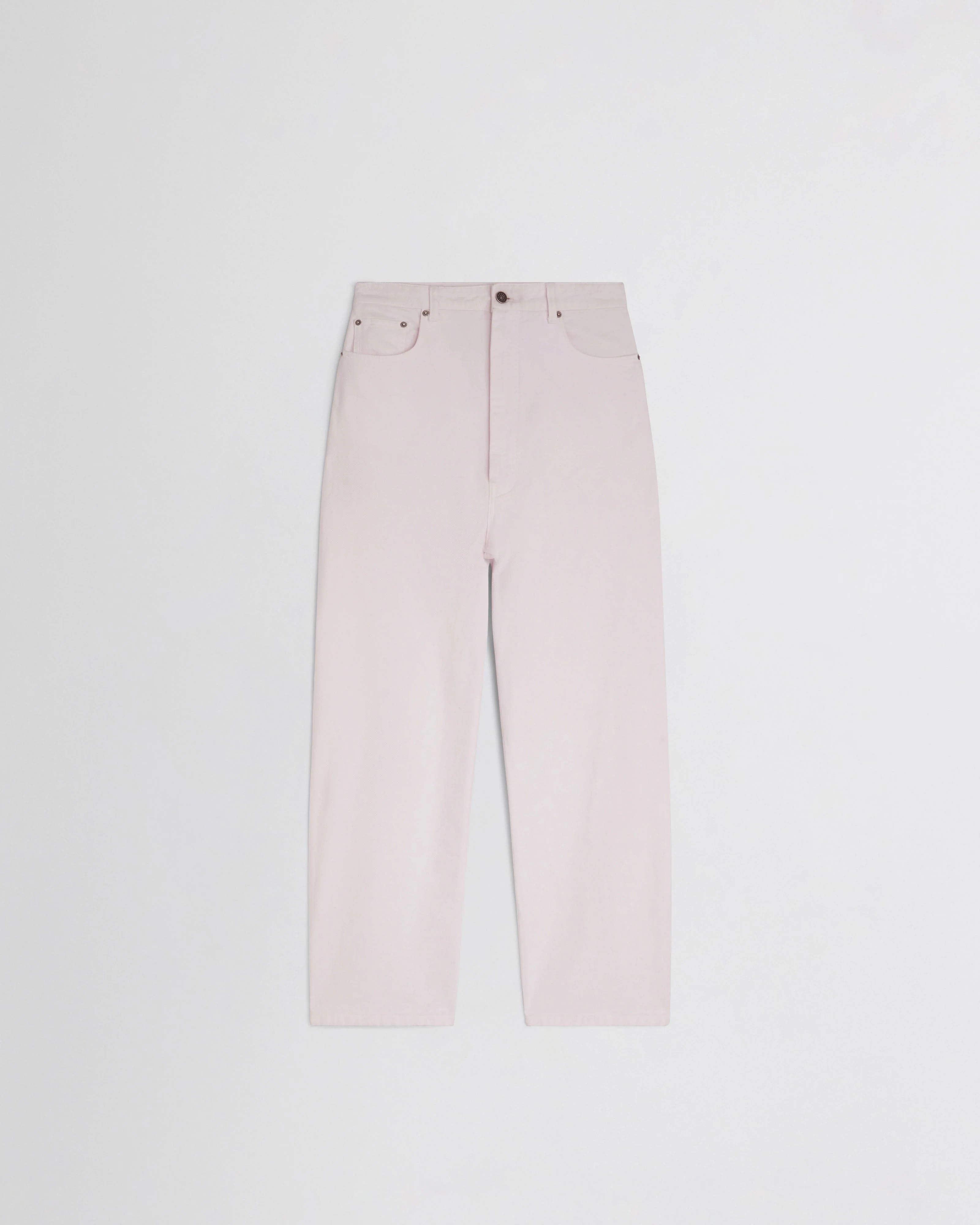DROP JEANS | pale pink cotton