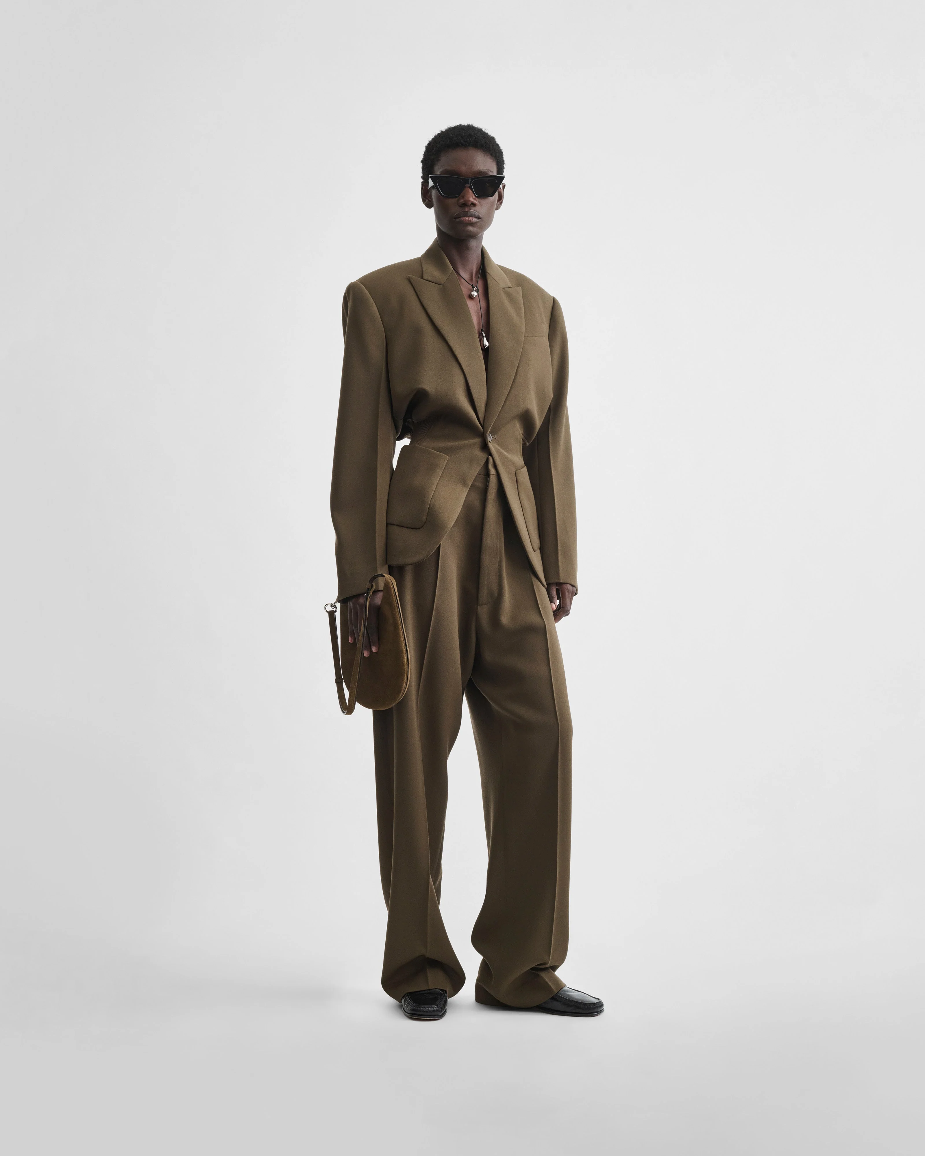 DROP TROUSERS | shroom wool - Image 3