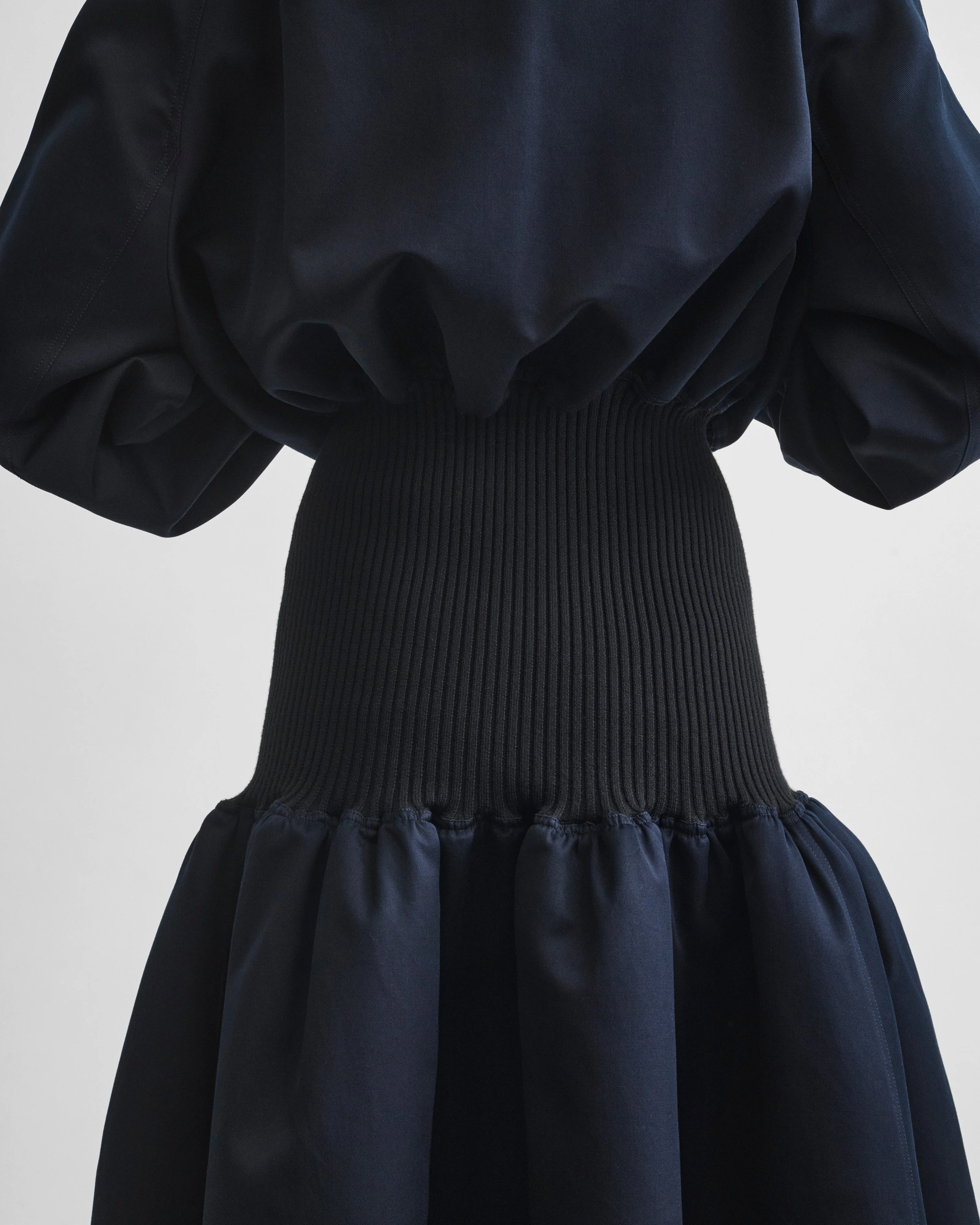 KICK COAT | dark navy cotton - Image 5