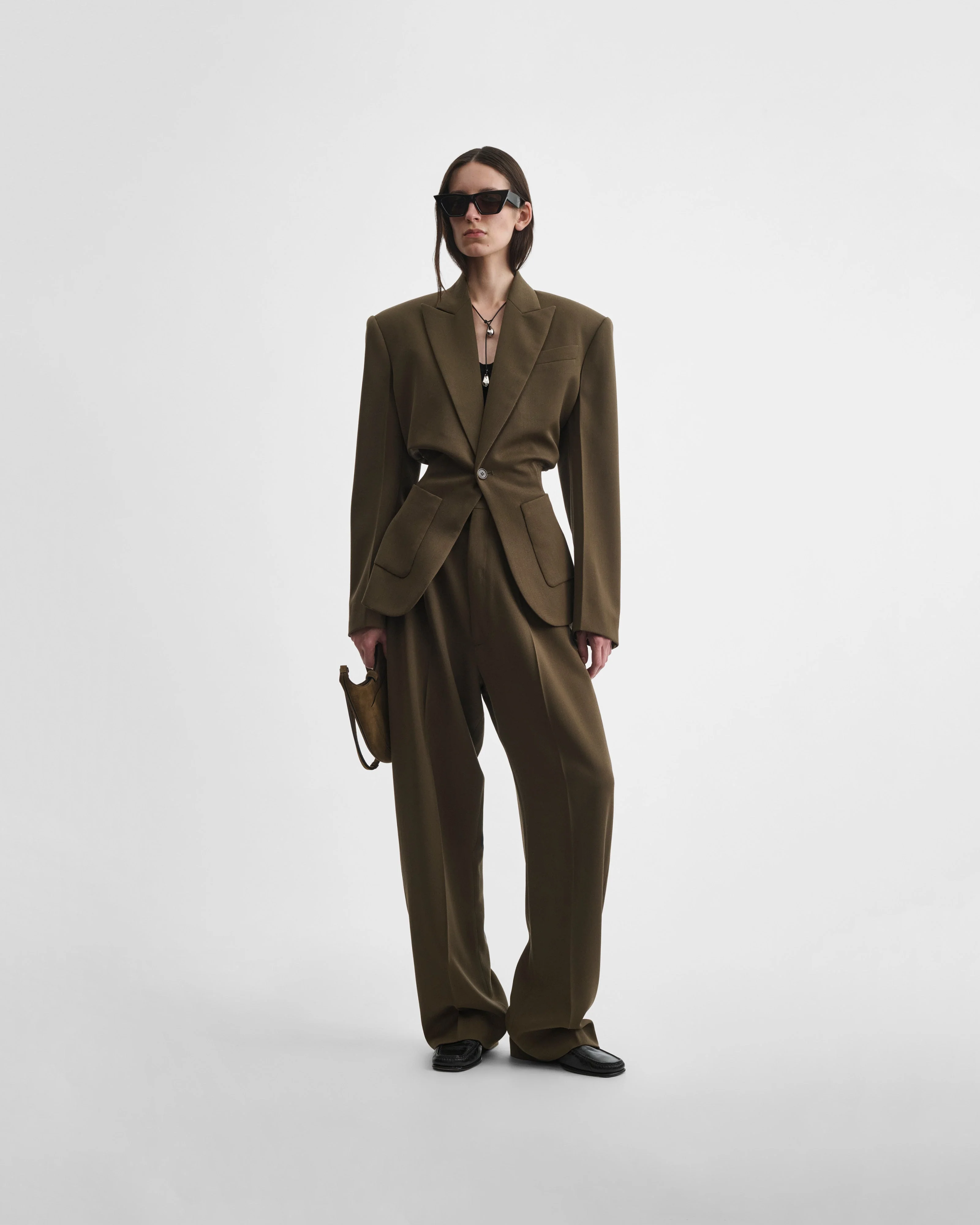KICK TAILORED JACKET | shroom wool - Image 3