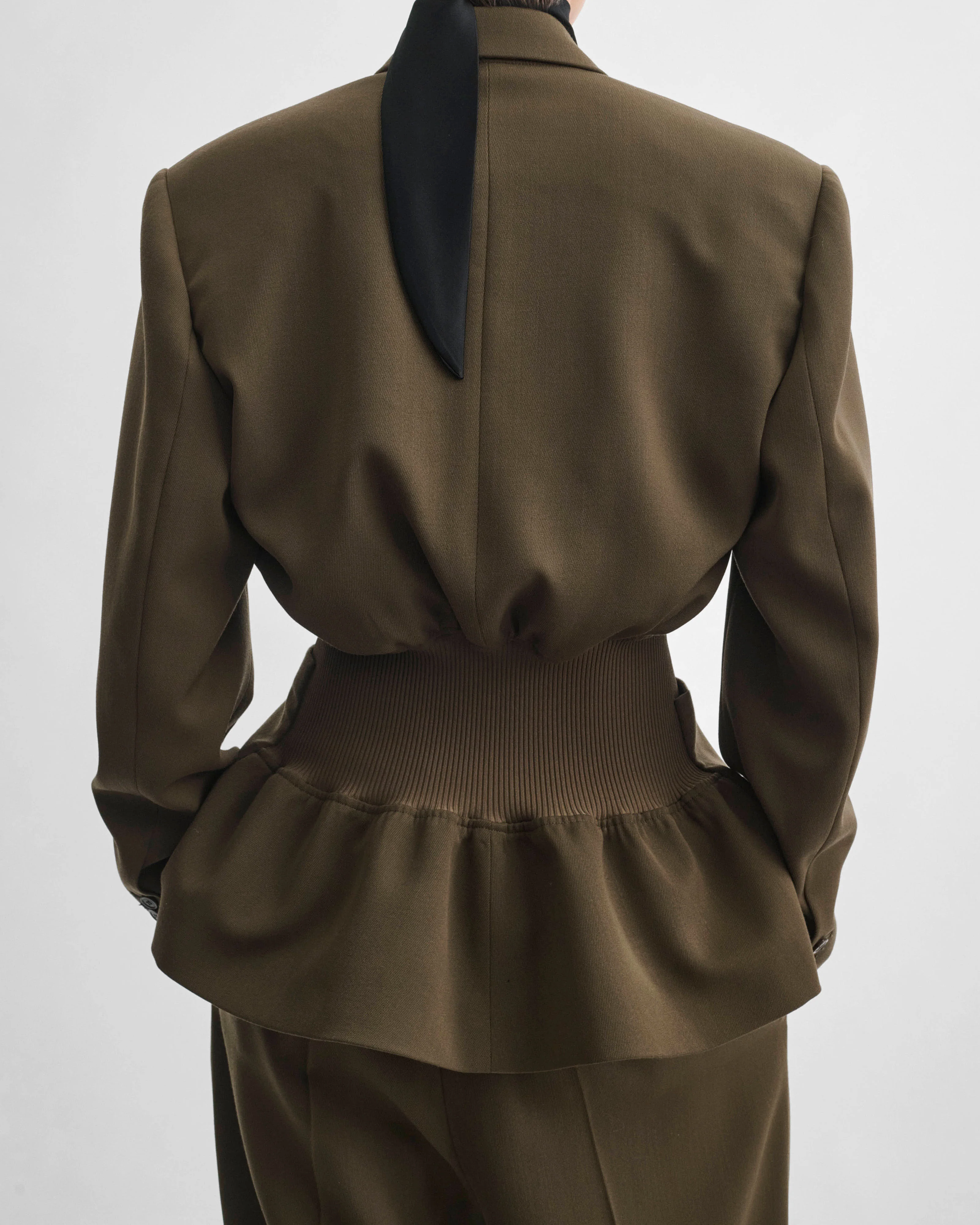 KICK TAILORED JACKET | shroom wool - Image 4