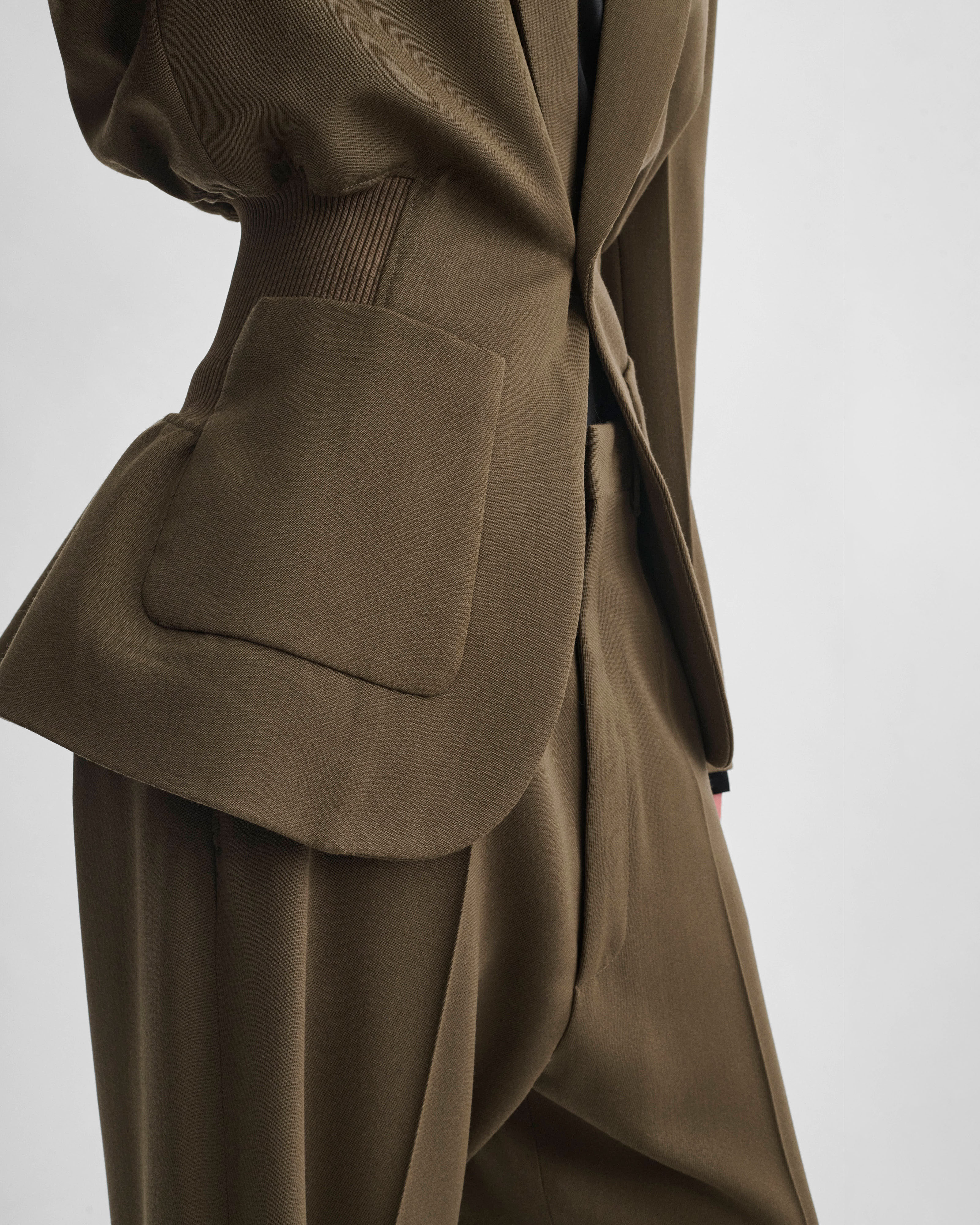 KICK TAILORED JACKET | shroom wool - Image 5