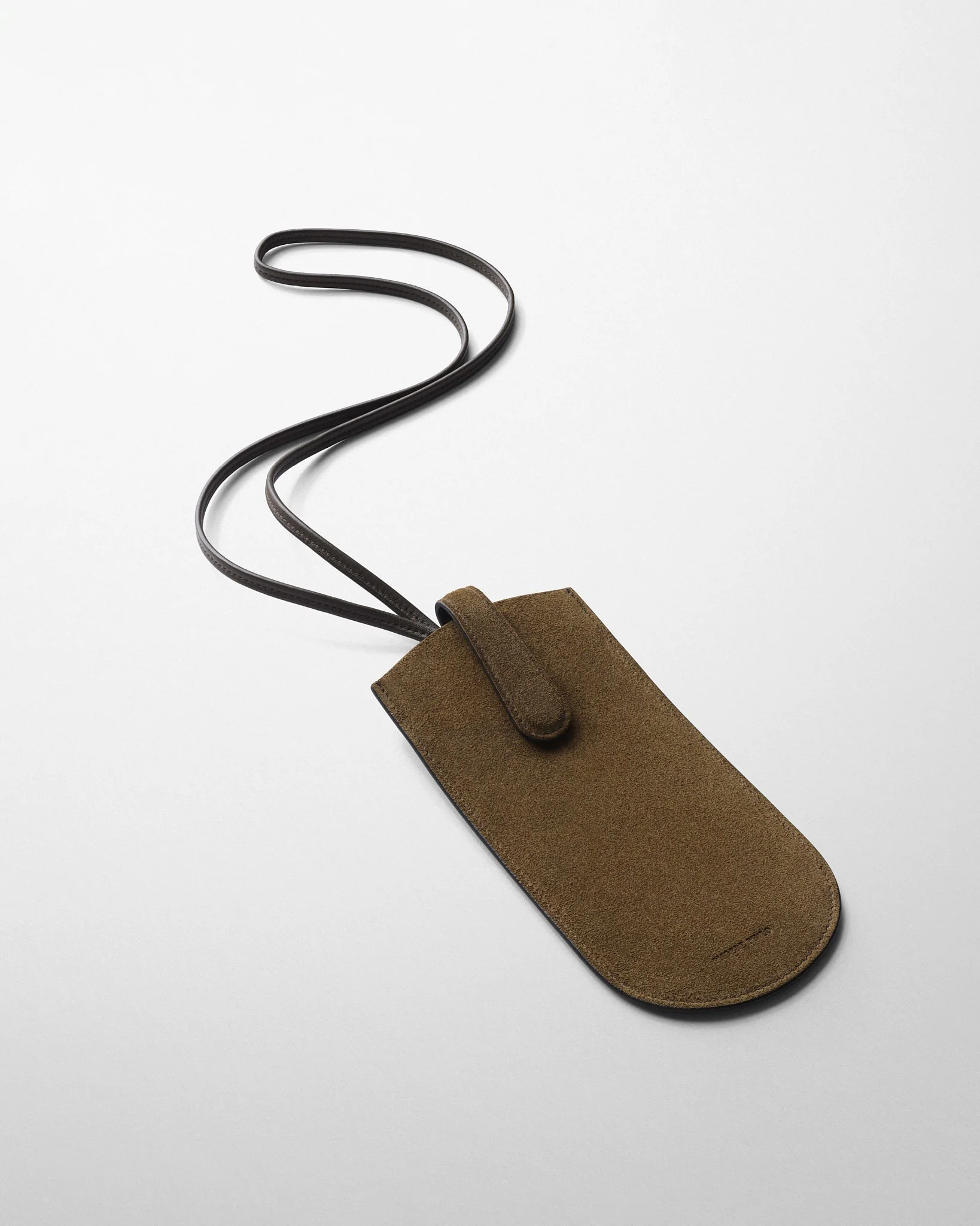 GLASSES POUCH | olive suede - Image 2