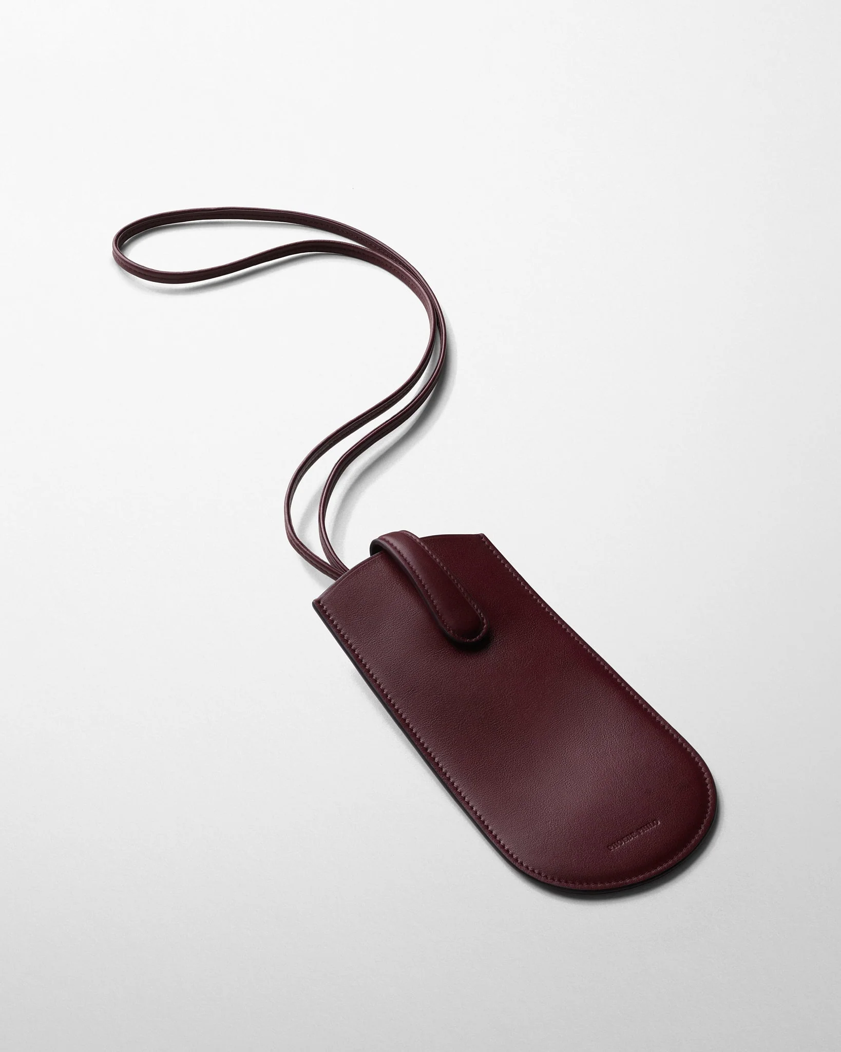 GLASSES POUCH | oxblood leather - Image 2