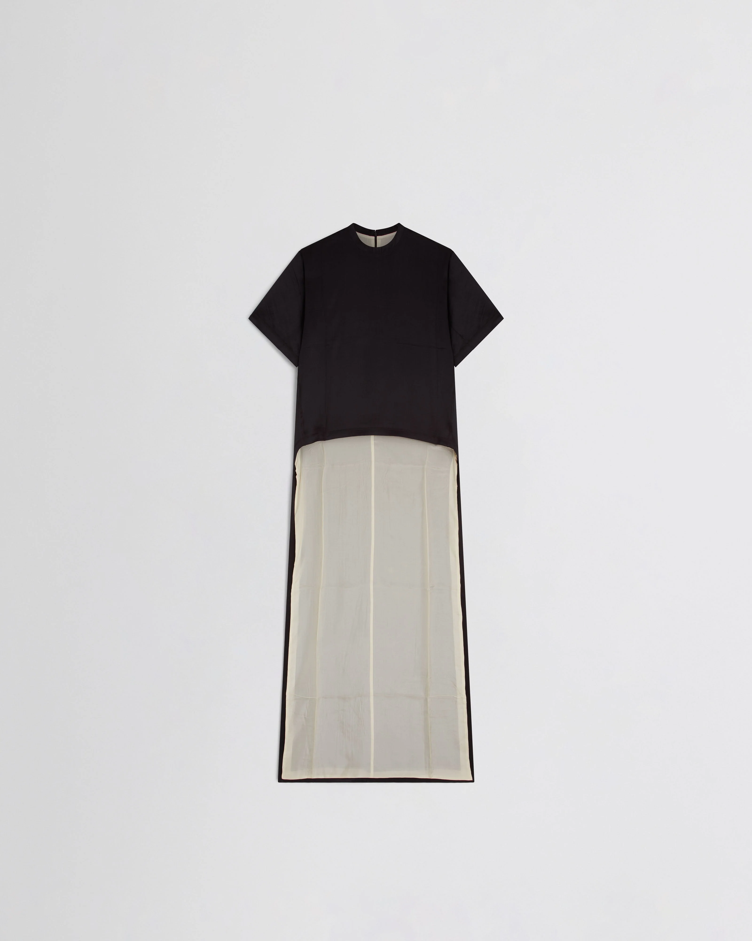 GRAPHIC TRAIN TEE | black silk