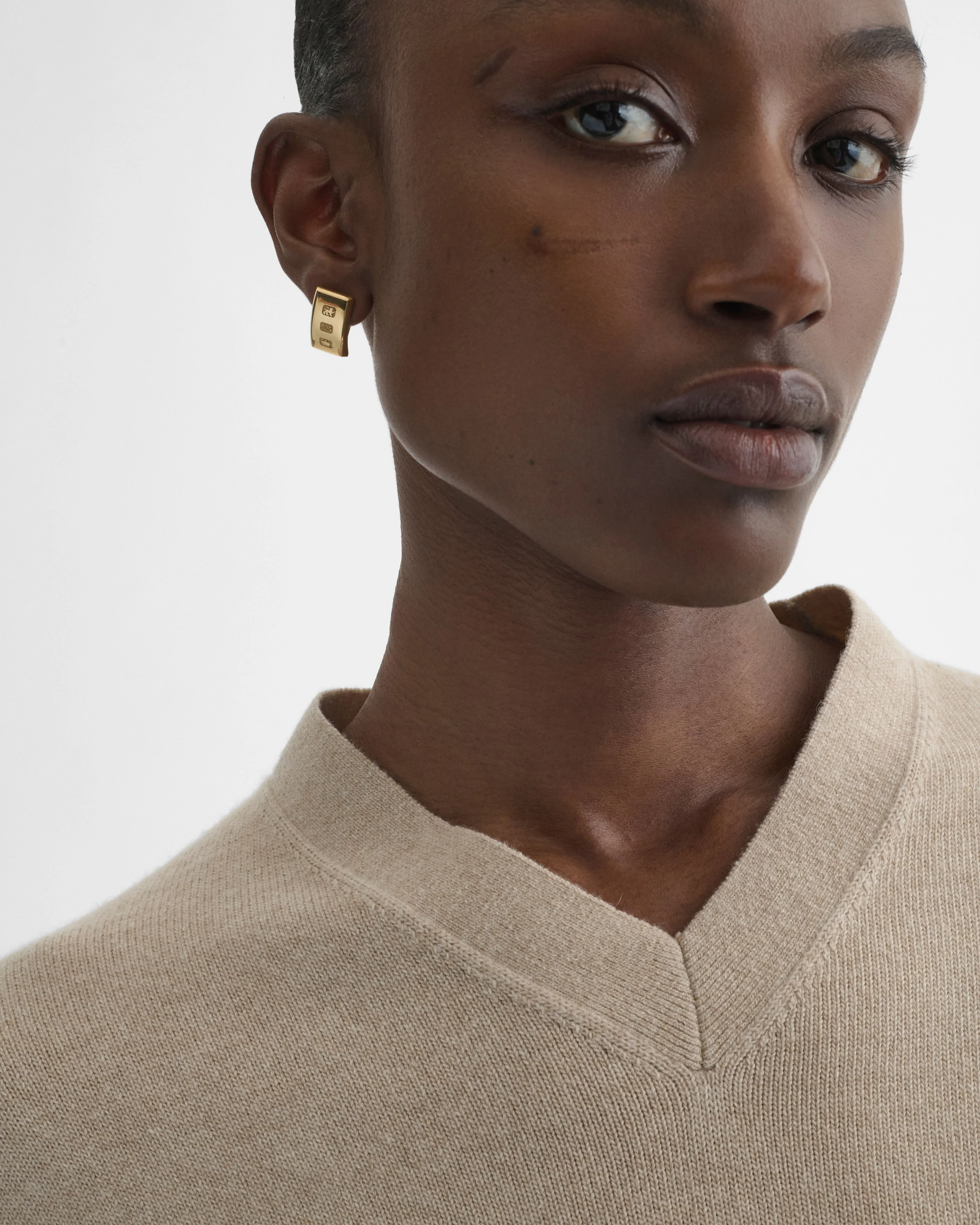 HALLMARK EARRINGS | gold plated sterling silver - Image 3