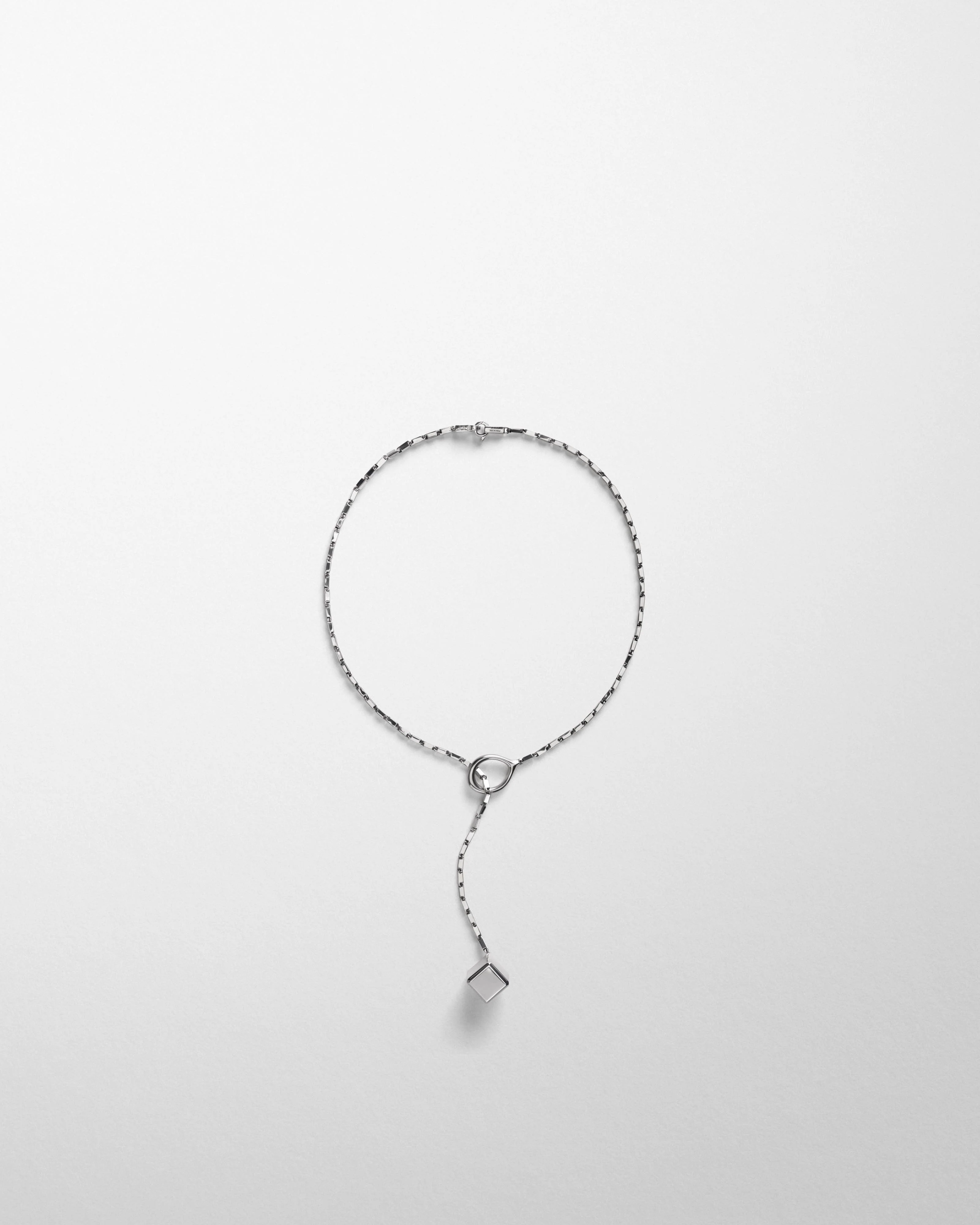HOOP TIE PENDANT | sterling silver