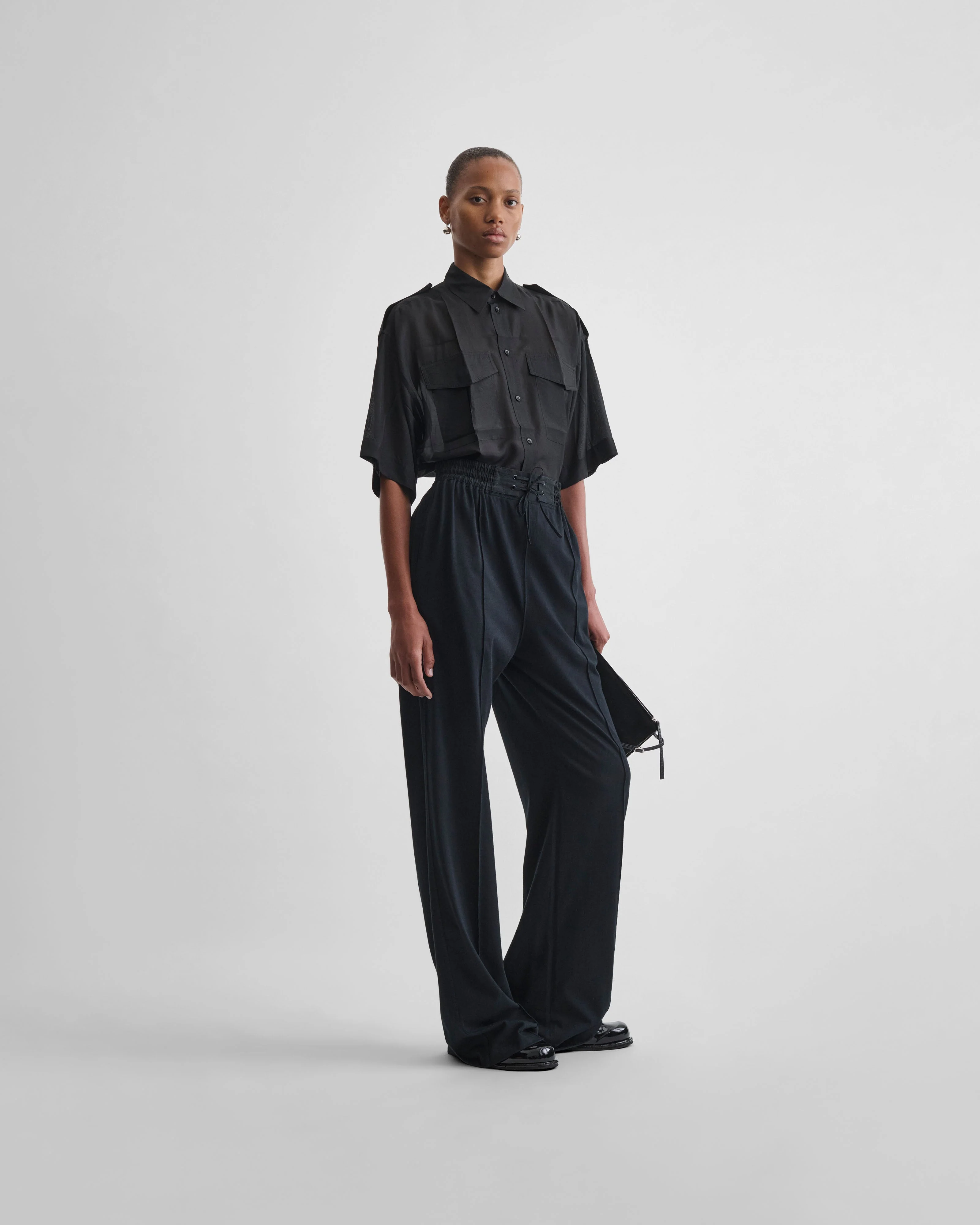 JOGGER | black jersey - Image 3