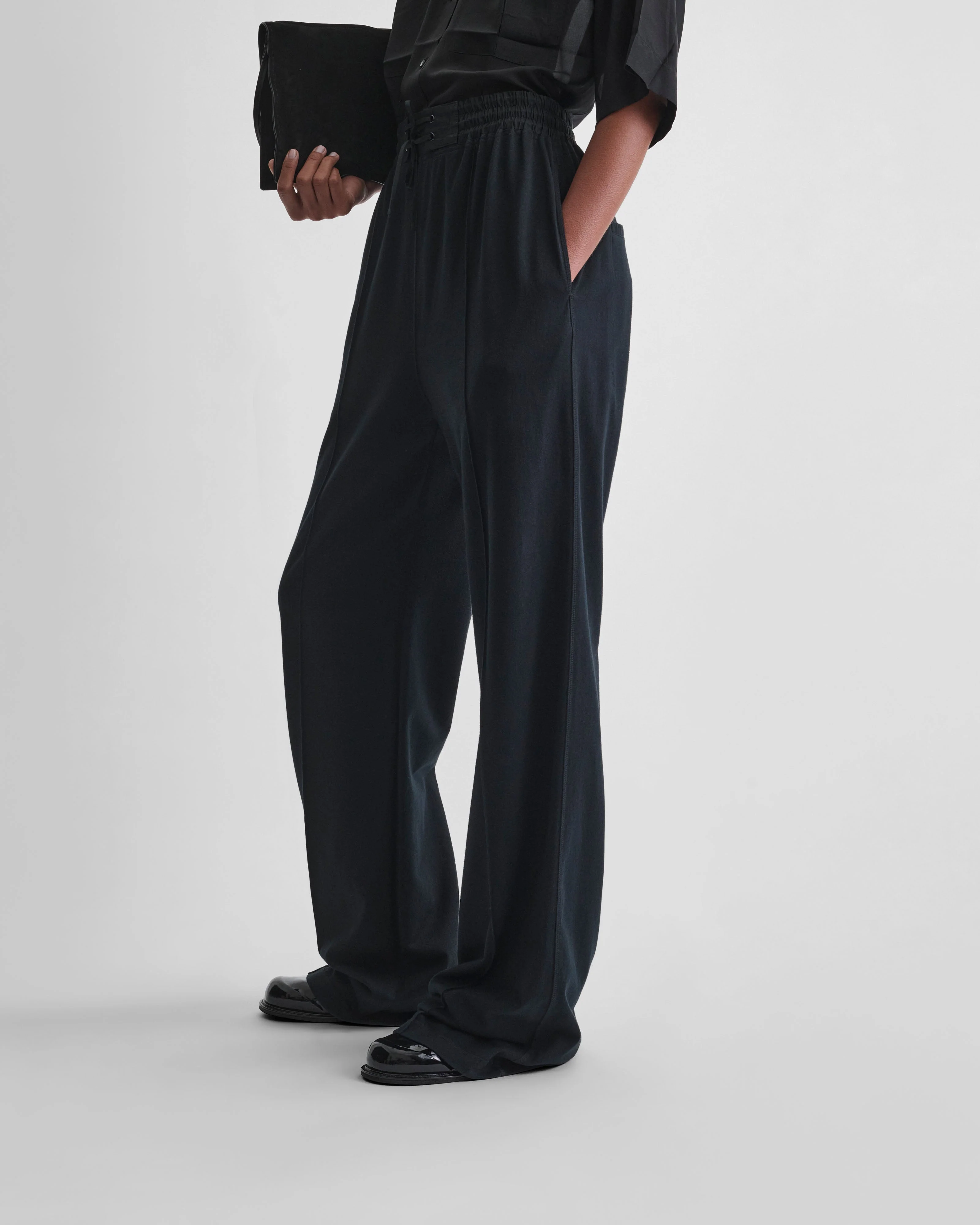 JOGGER | black jersey - Image 4