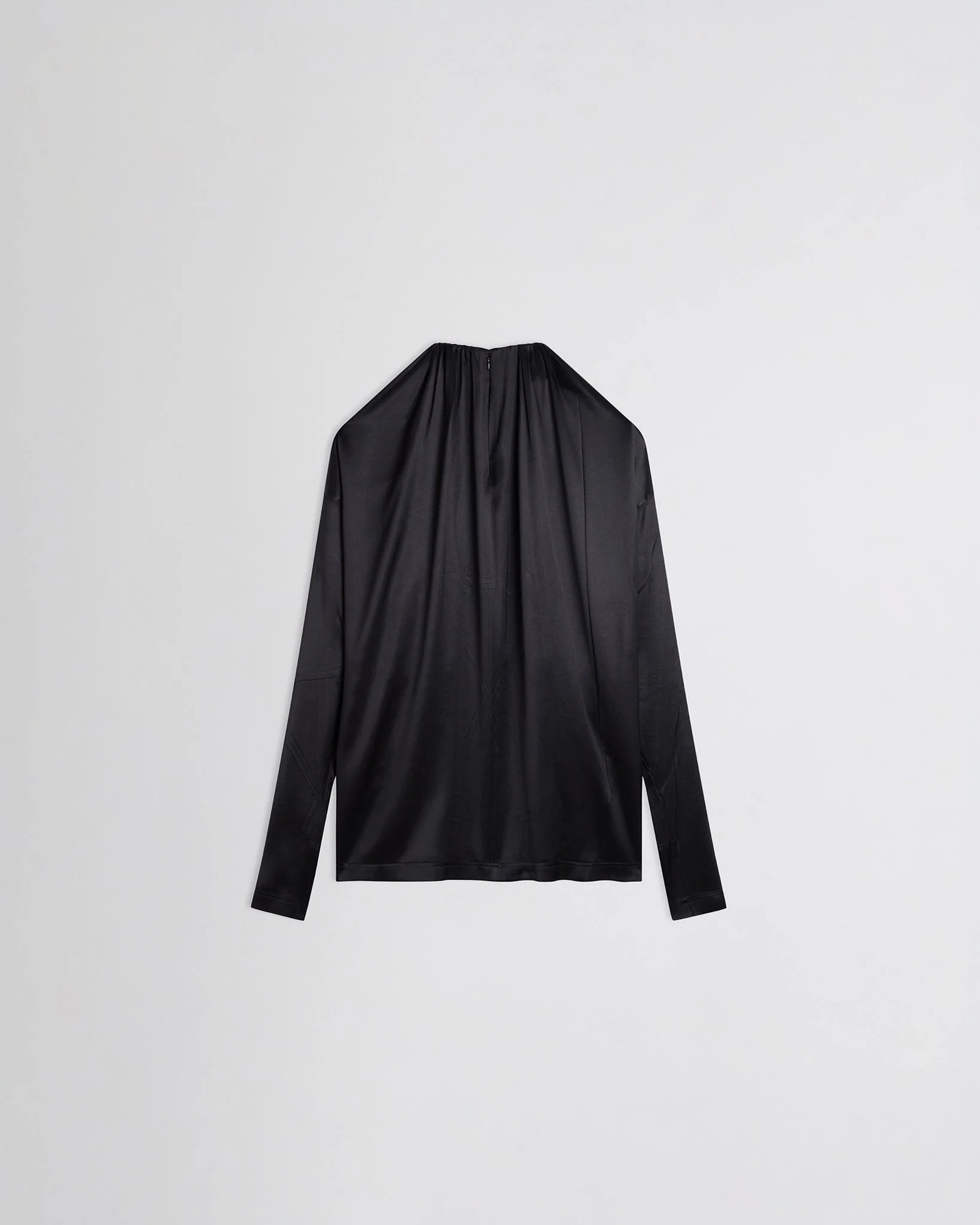 LIQUID SOFT RIDGE TOP | black silk - Image 2