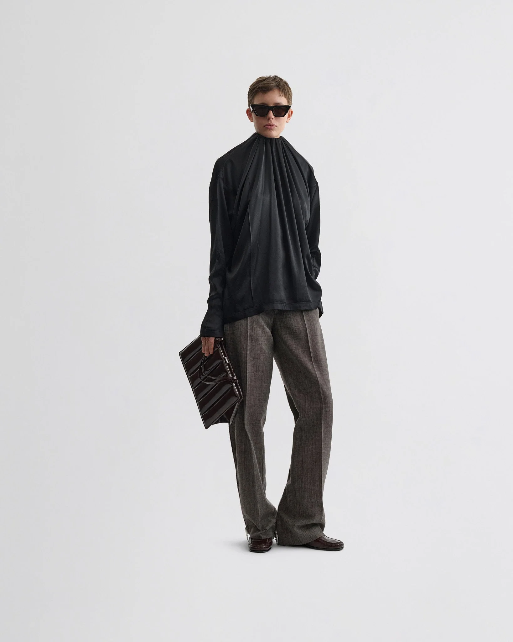LIQUID SOFT RIDGE TOP | black silk - Image 3