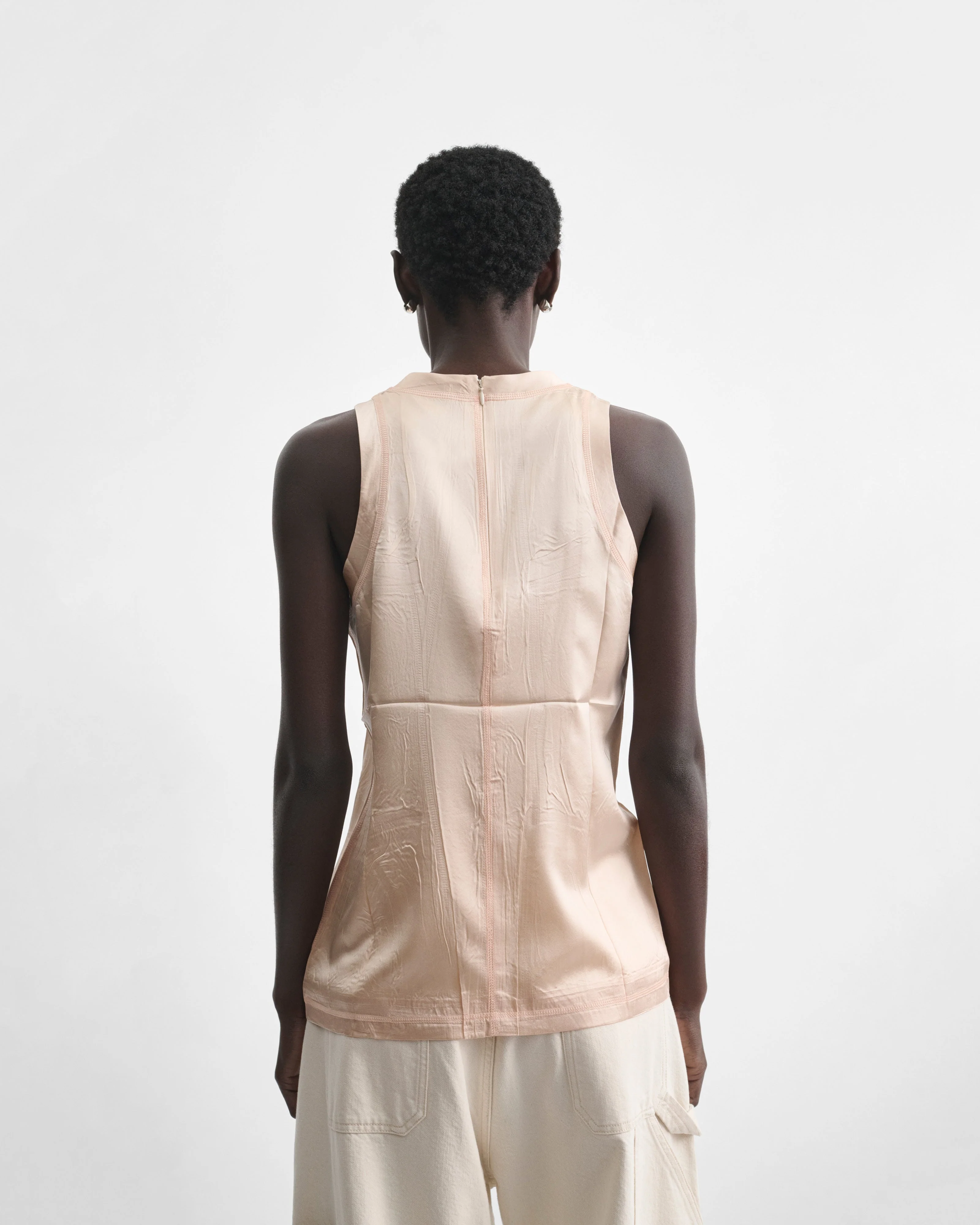 LIQUID VEST | blush silk - Image 4