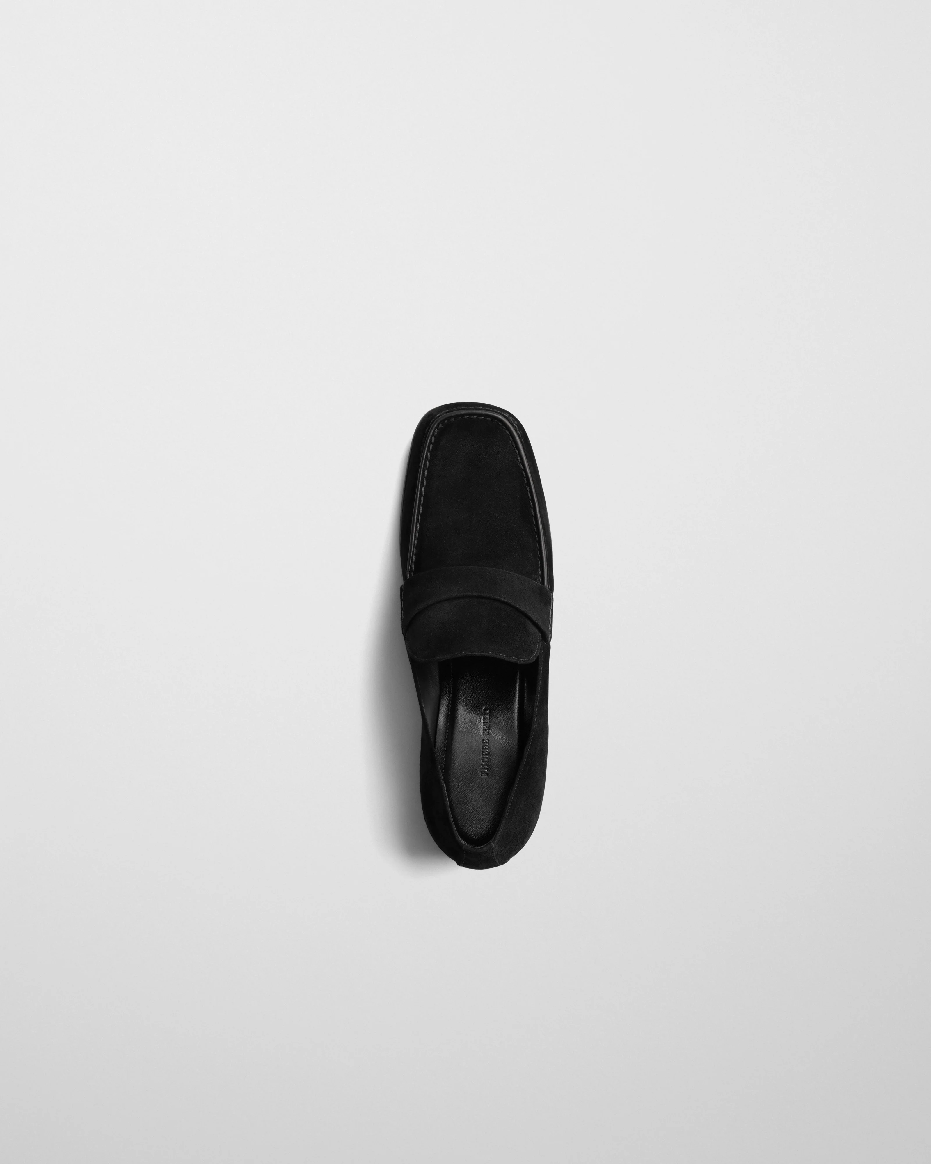 MAN'S LOAFER | black suede leather - Image 3