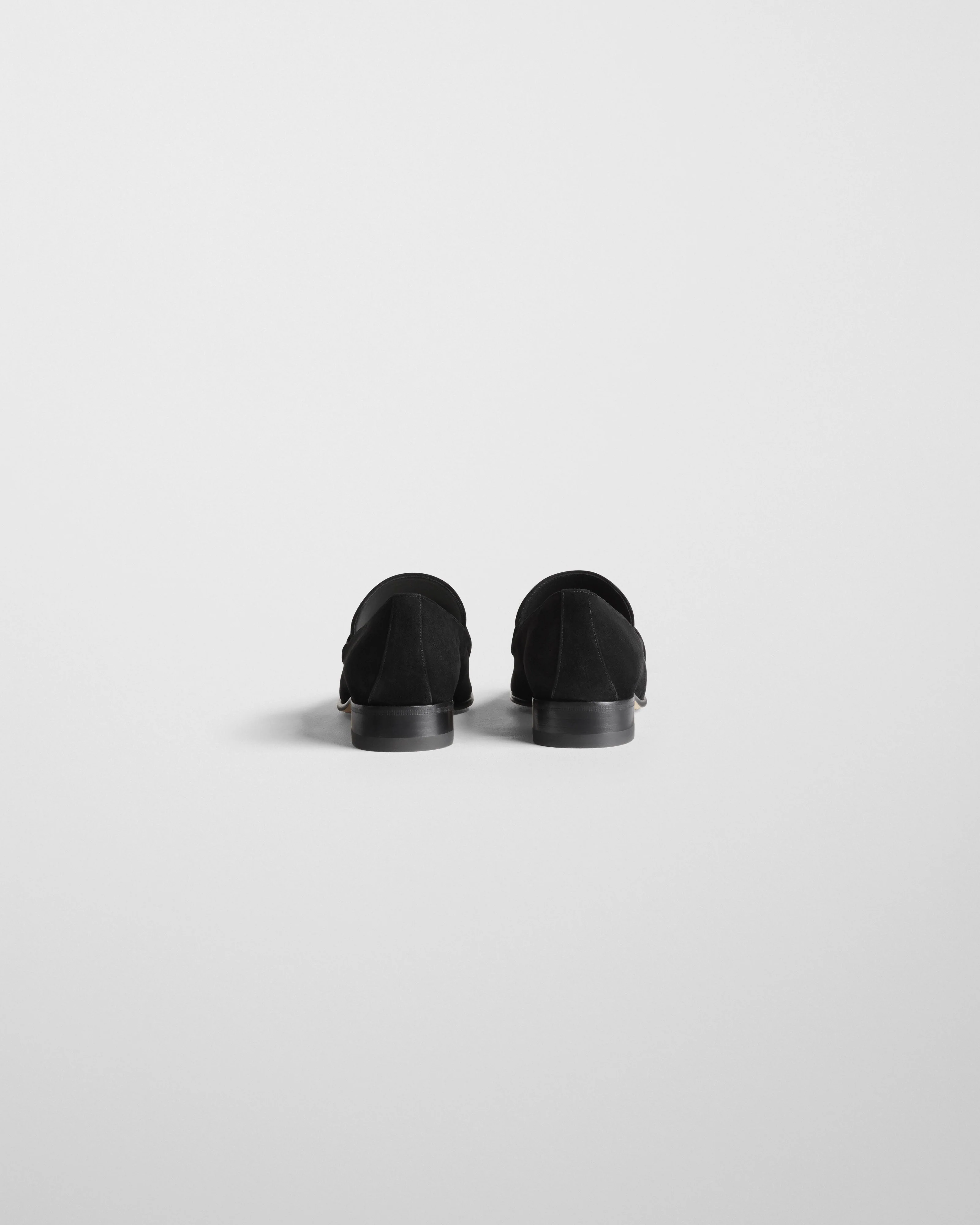 MAN'S LOAFER | black suede leather - Image 4