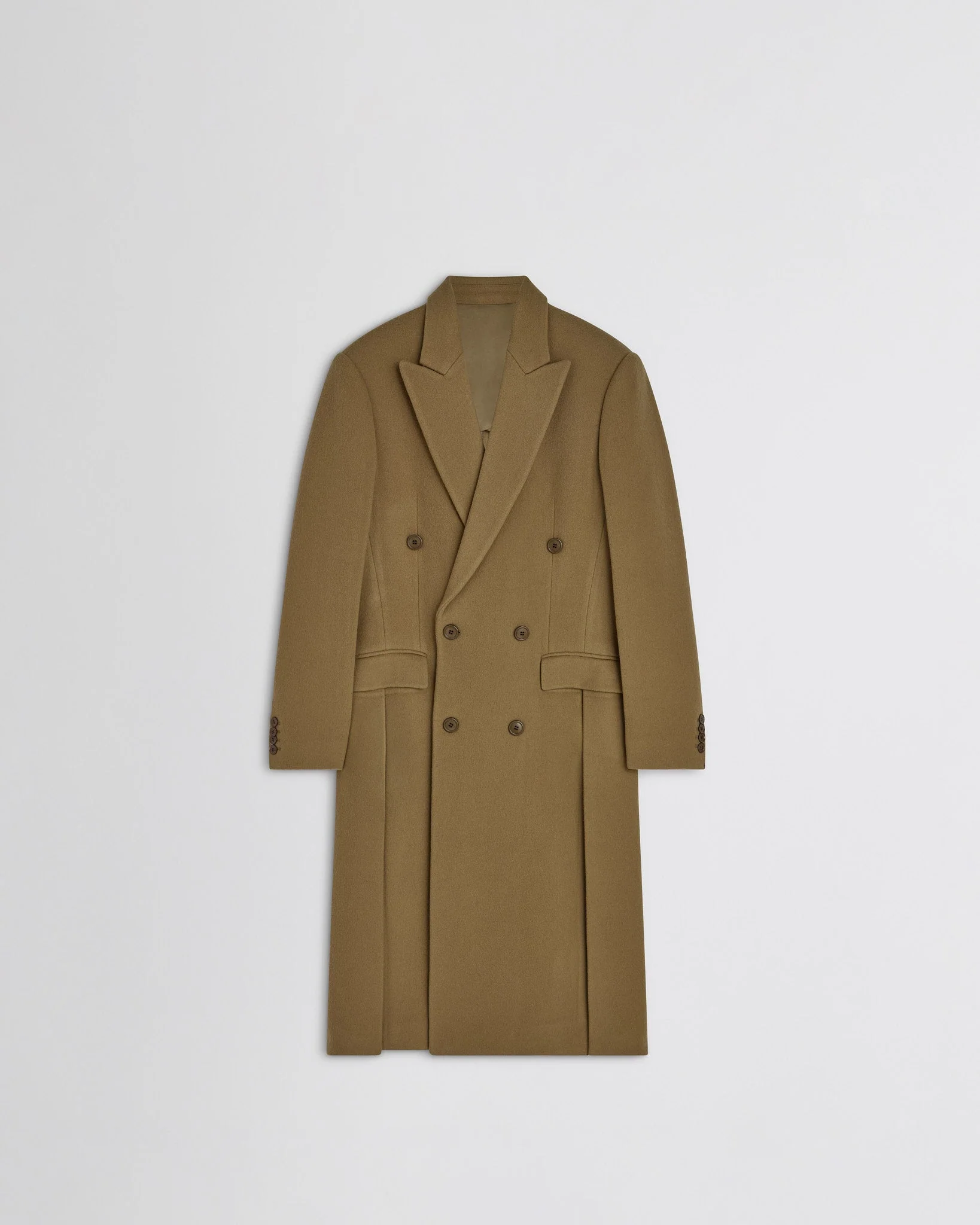 MAN'S COAT | tobacco cashmere