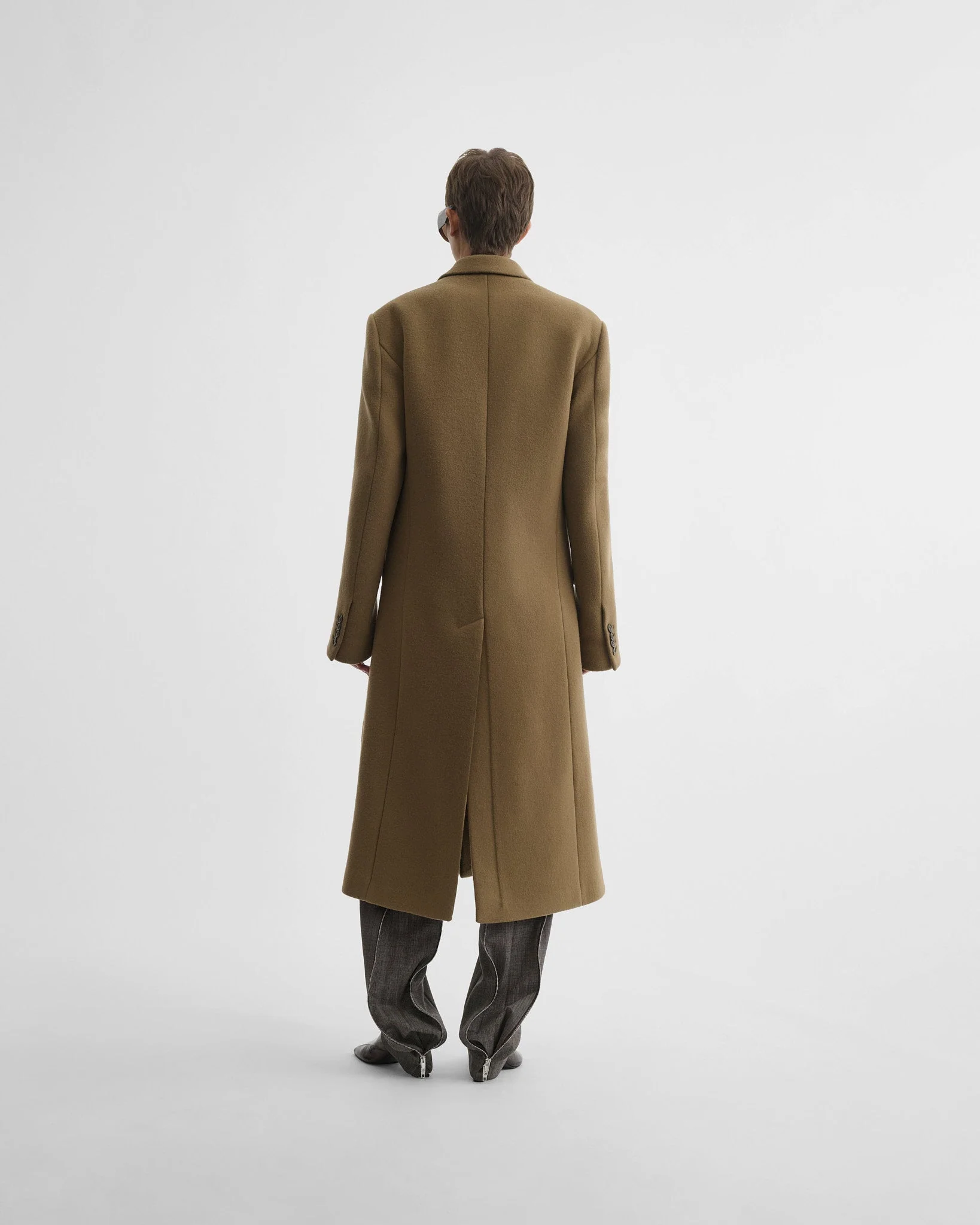 MAN'S COAT | tobacco cashmere - Image 5