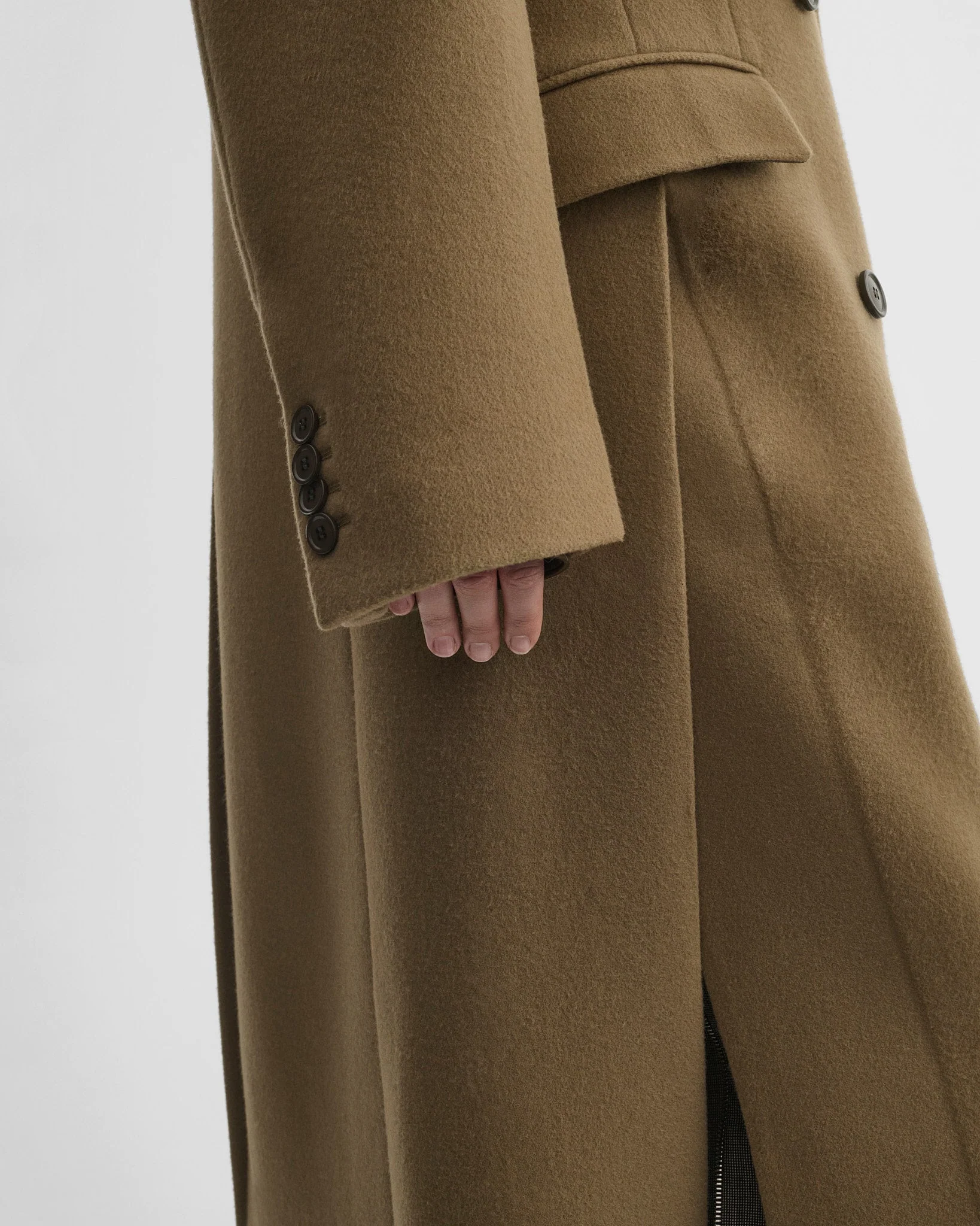 MAN'S COAT | tobacco cashmere - Image 6
