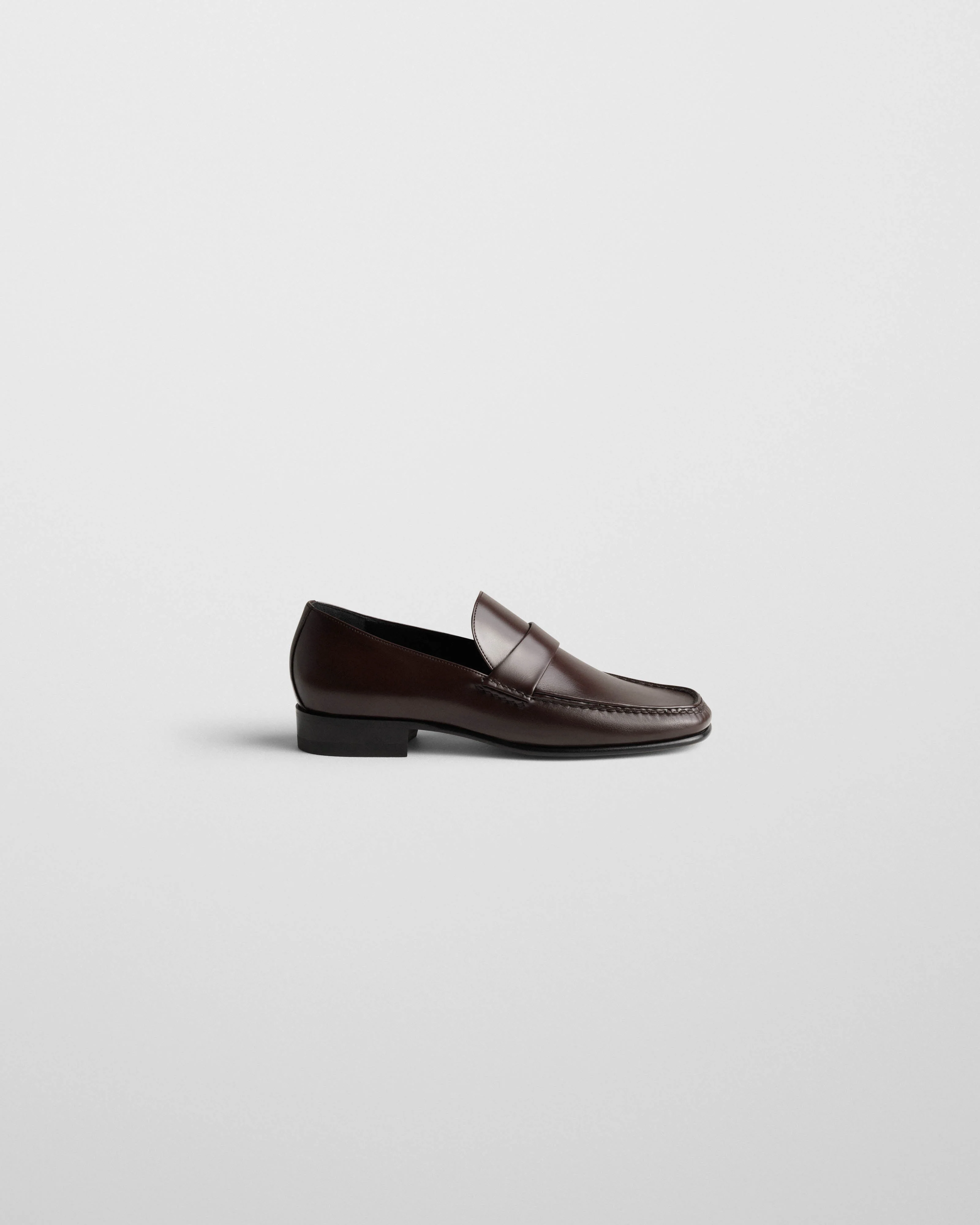 MAN'S LOAFER | chocolate leather