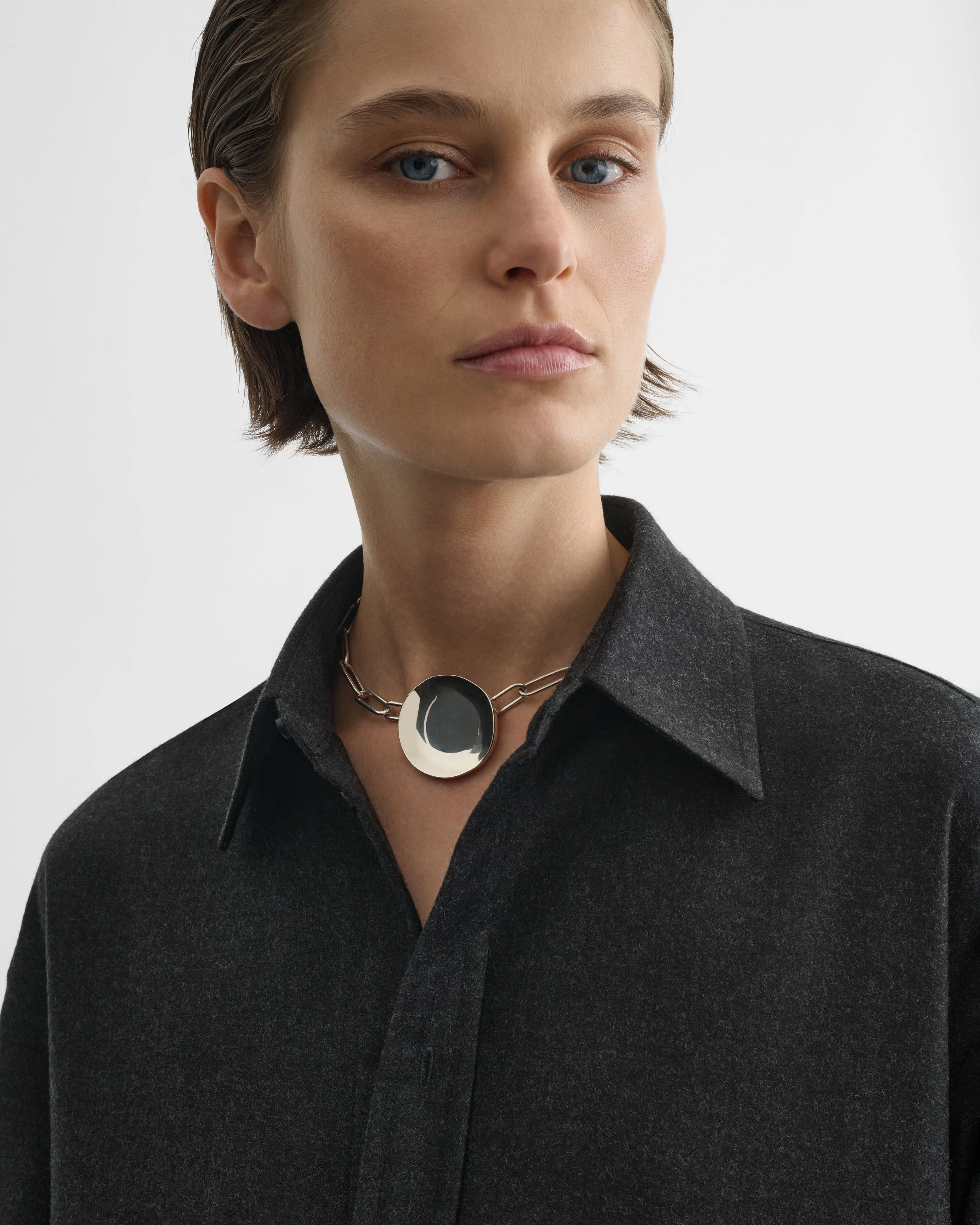 MEDALLION NECKLACE | sterling silver - Image 3