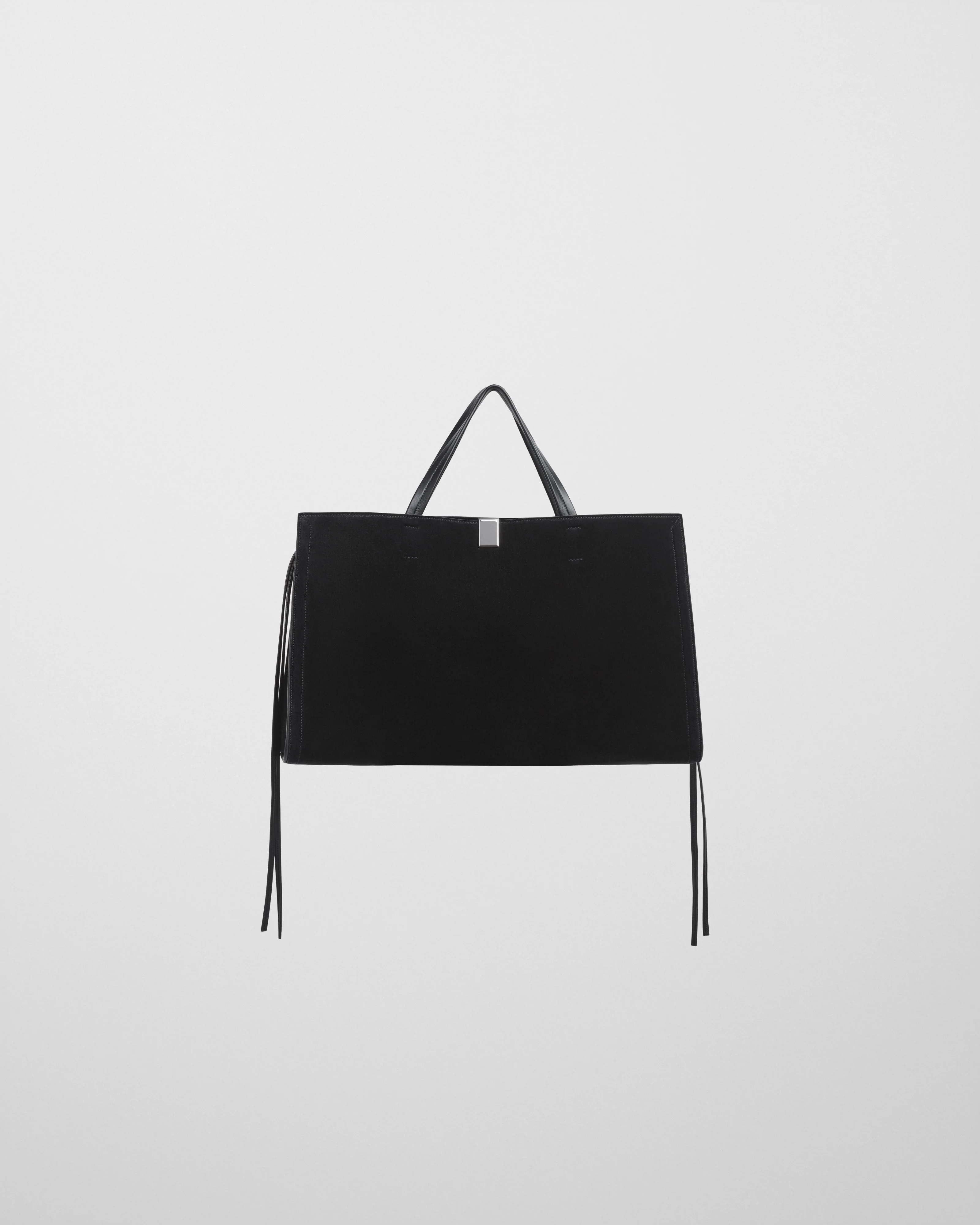 MEDIUM KIT CABAS | black suede