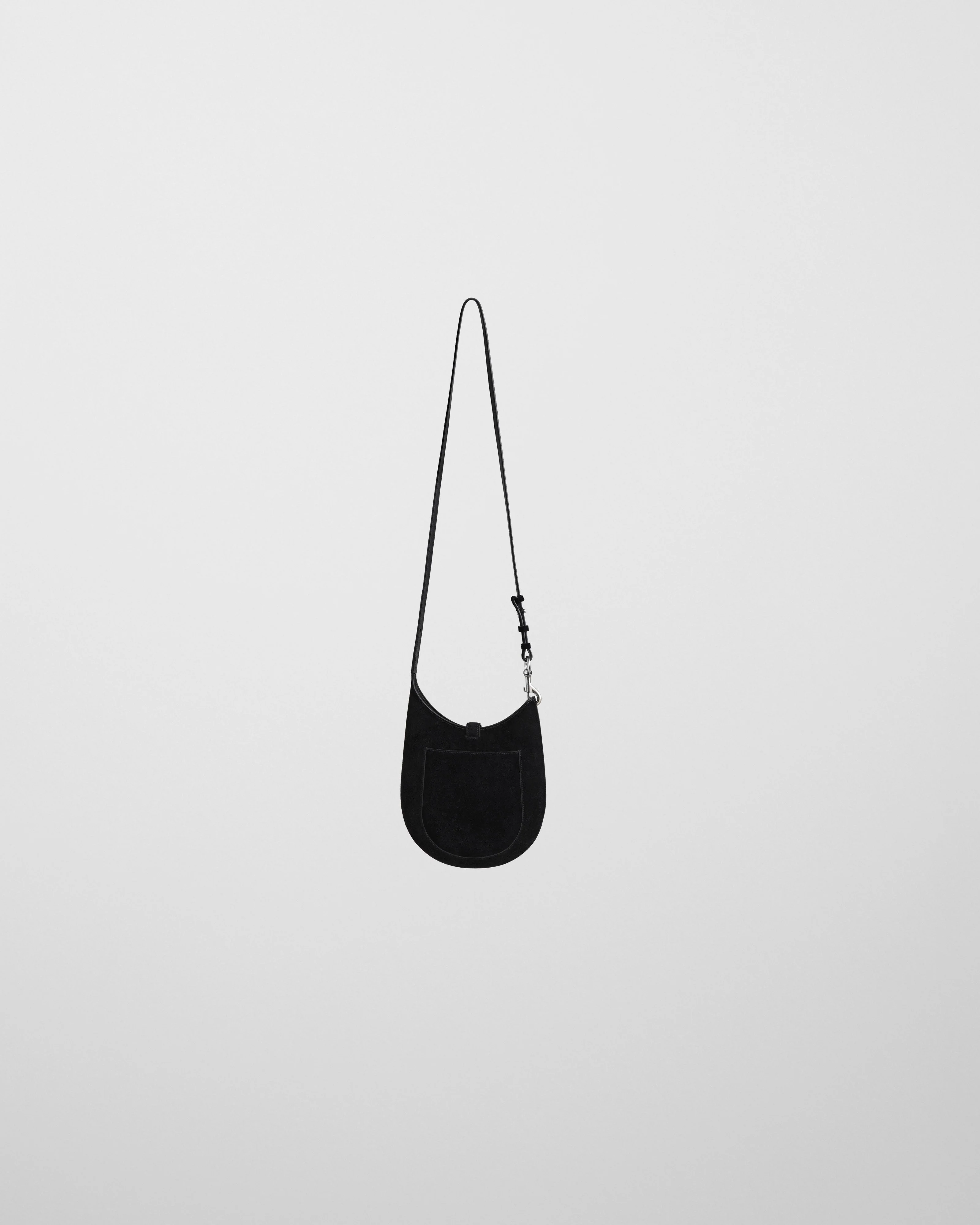 MINI BEAN SLING | black suede leather - Image 5