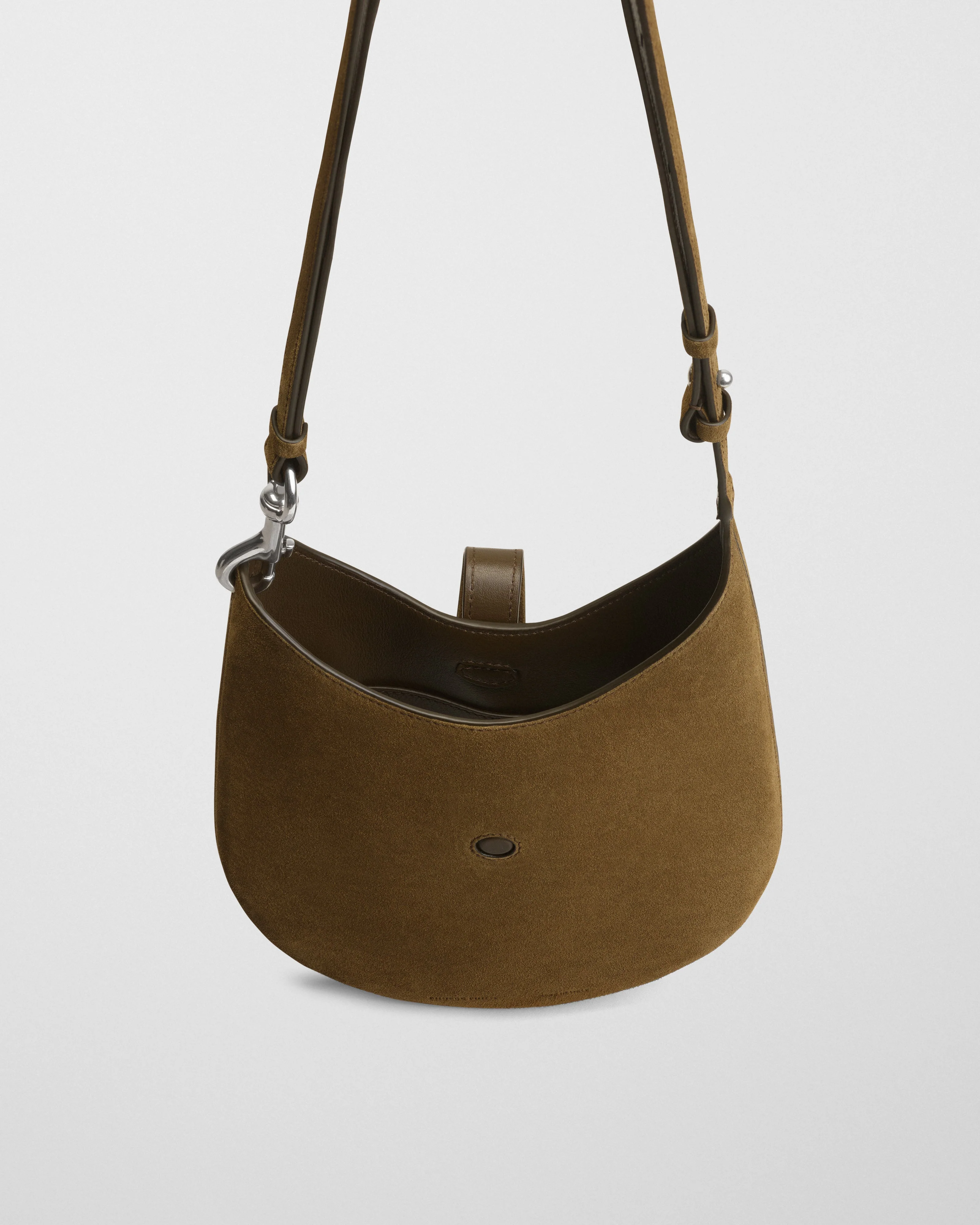 MINI BEAN SLING | olive suede - Image 4