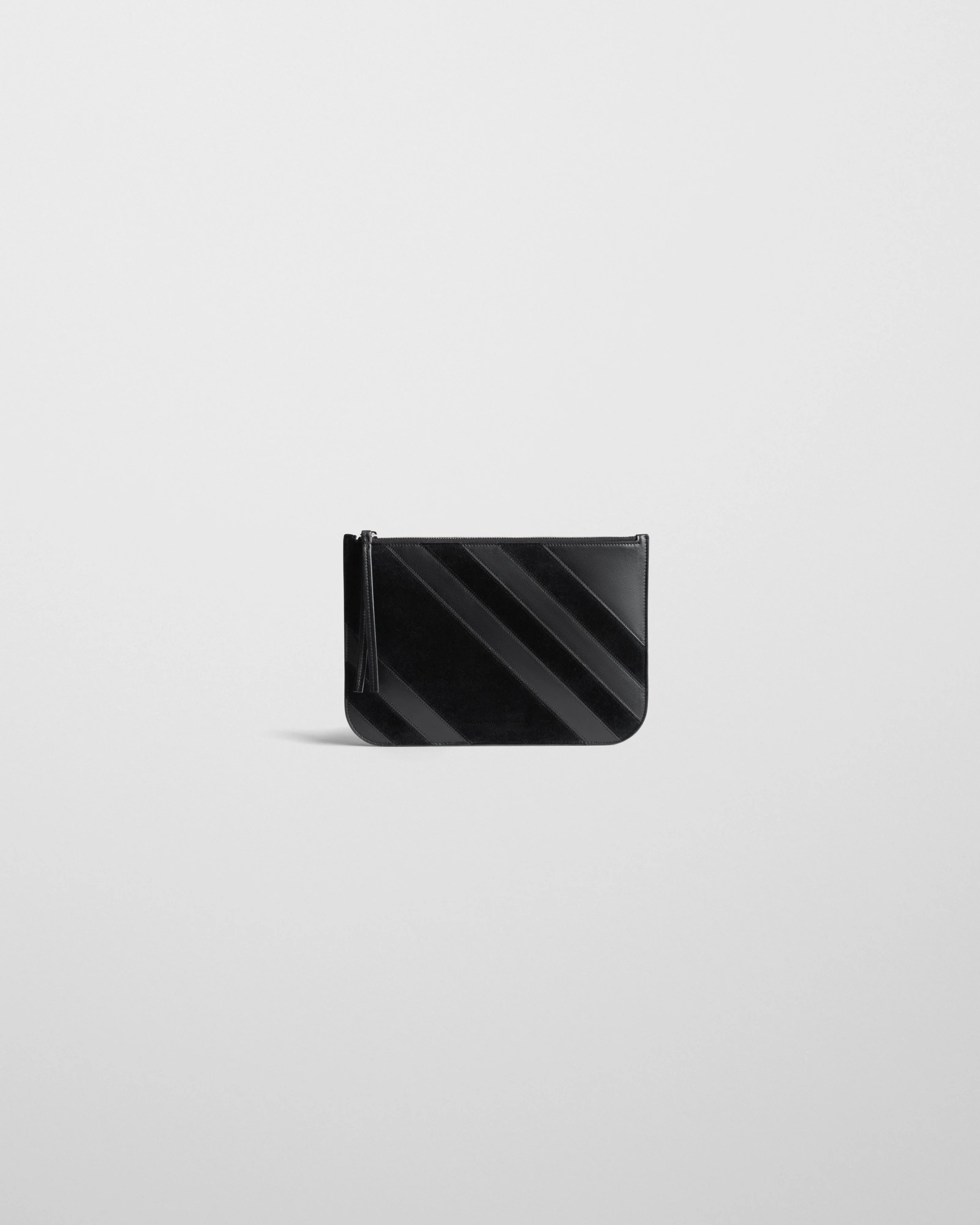 POCKET POUCH | black leather