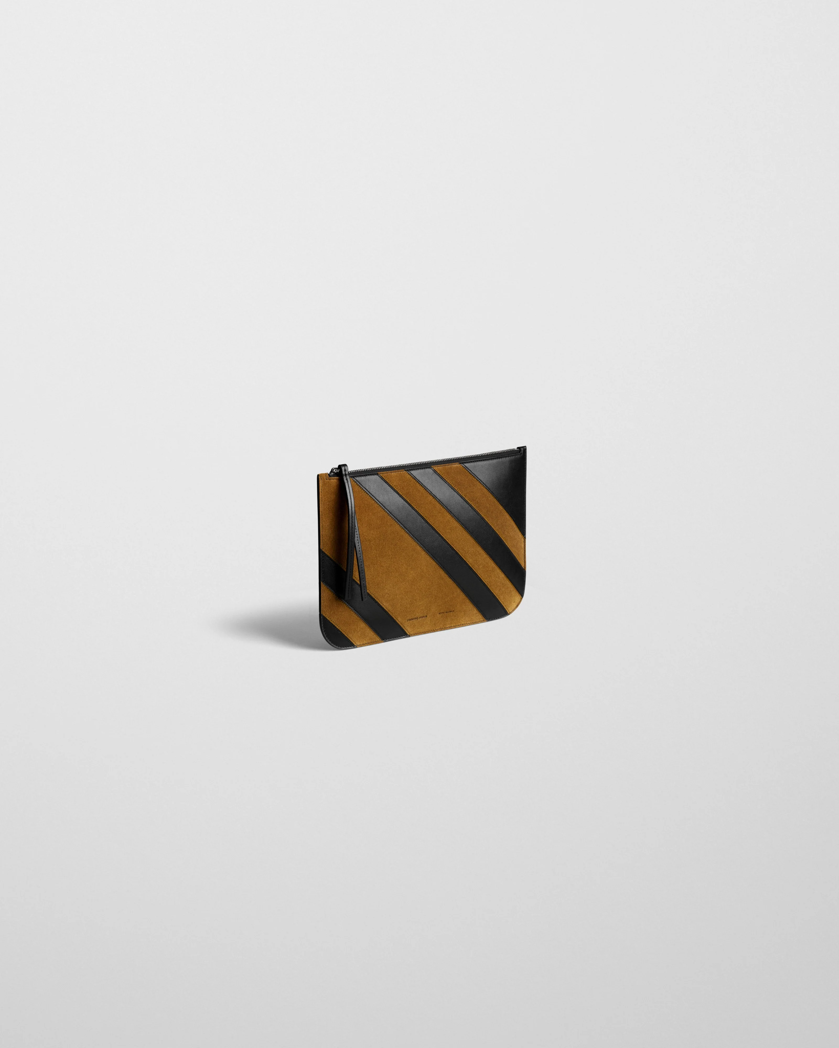 POCKET POUCH | toffee/black leather - Image 2