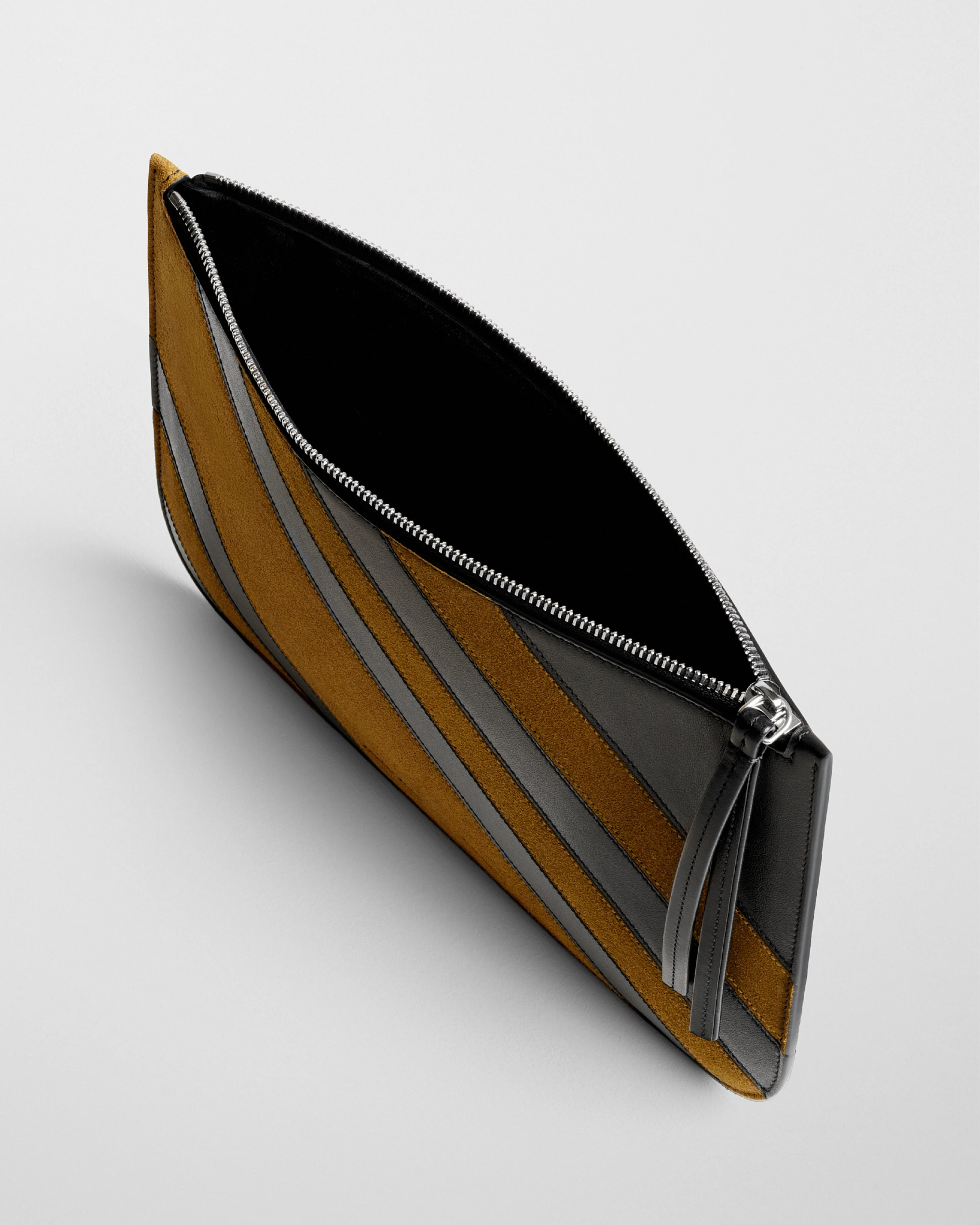 POCKET POUCH | toffee/black leather - Image 3
