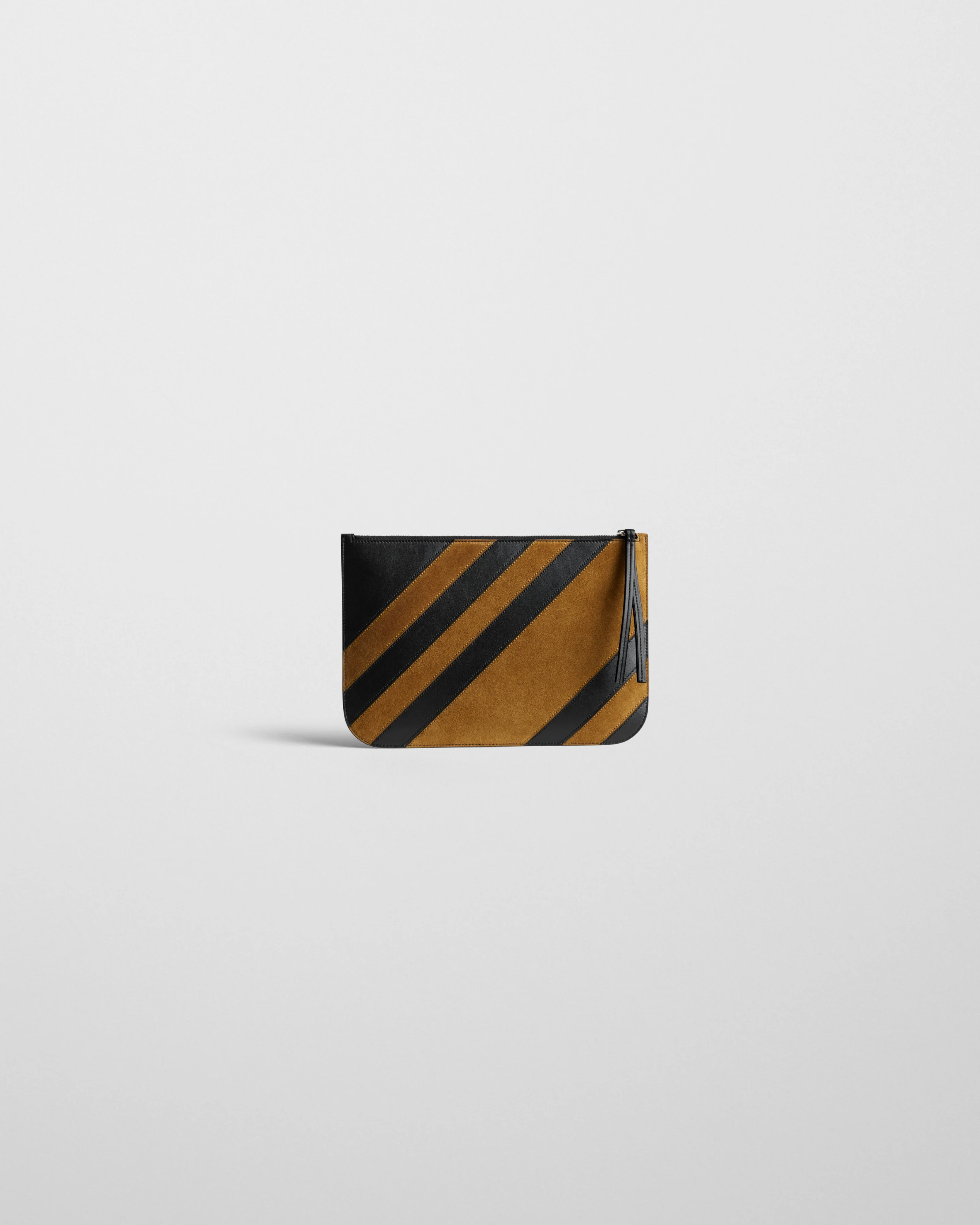 POCKET POUCH | toffee/black leather - Image 4